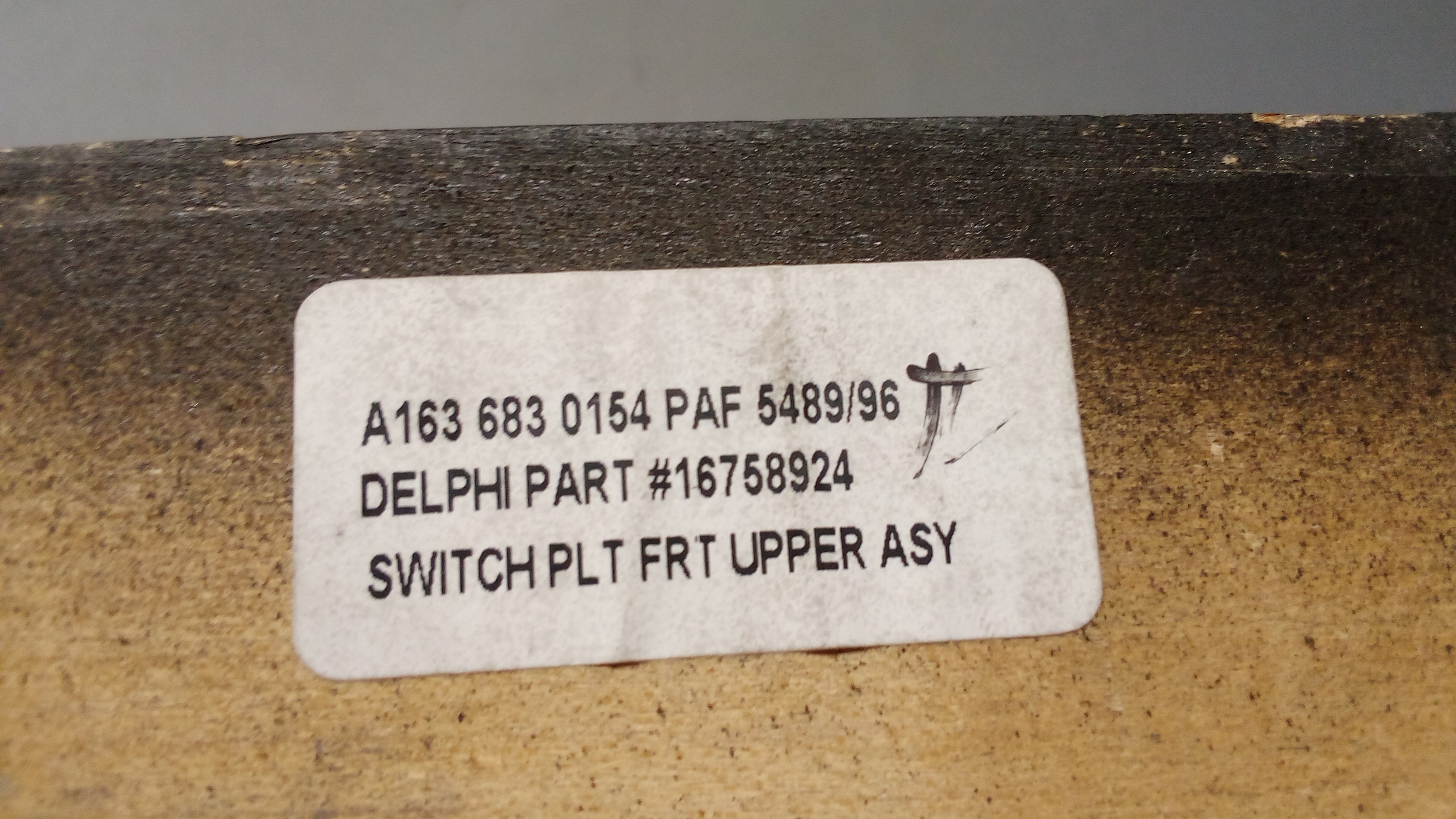 A1636830154 Mercedes W163 M-Klasse Verkleidung Mittelkonsole #H