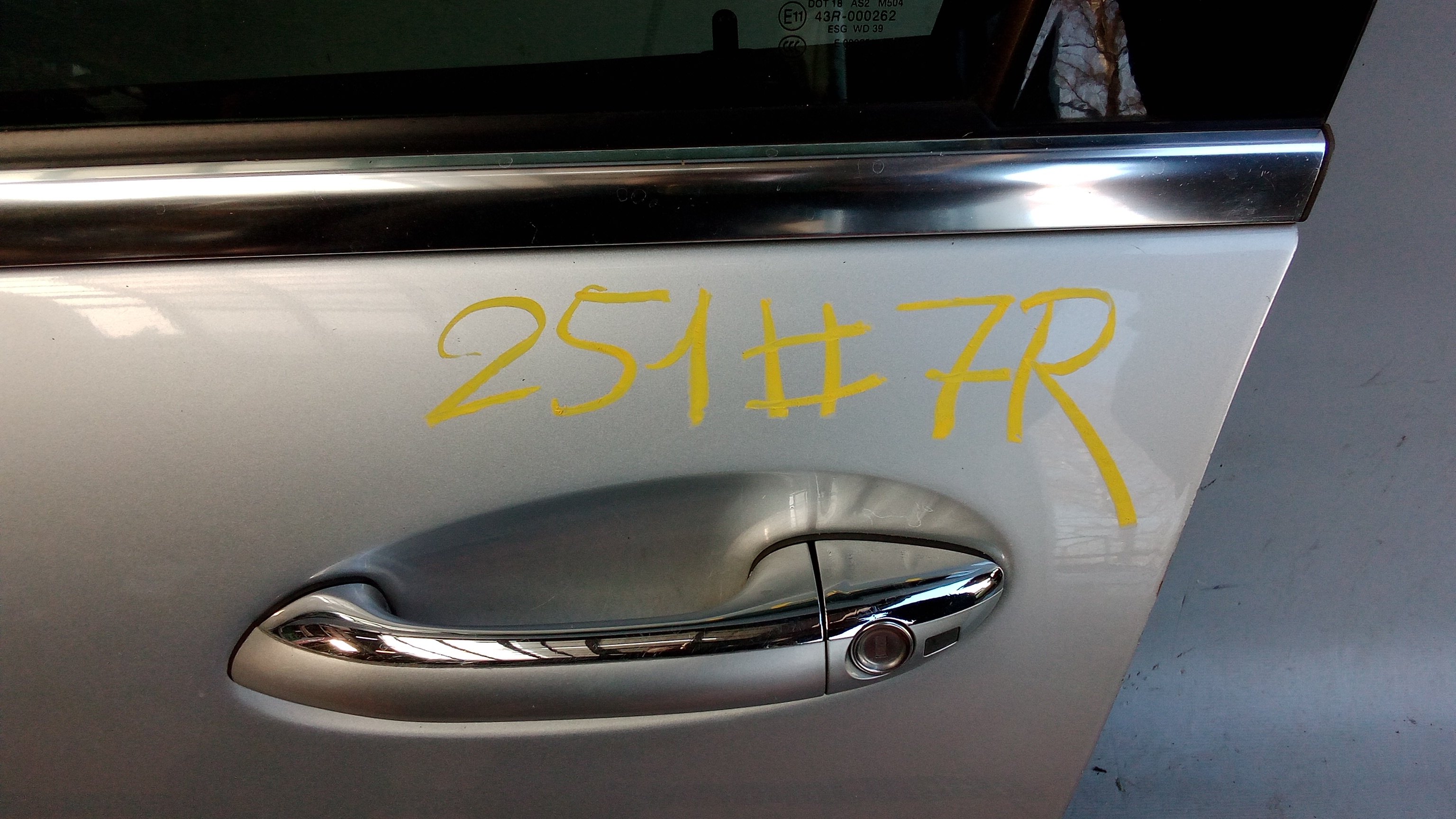 A2517200705 775 Mercedes W251 R-Klasse Tür Vorne Links Iridiumsilber #7R