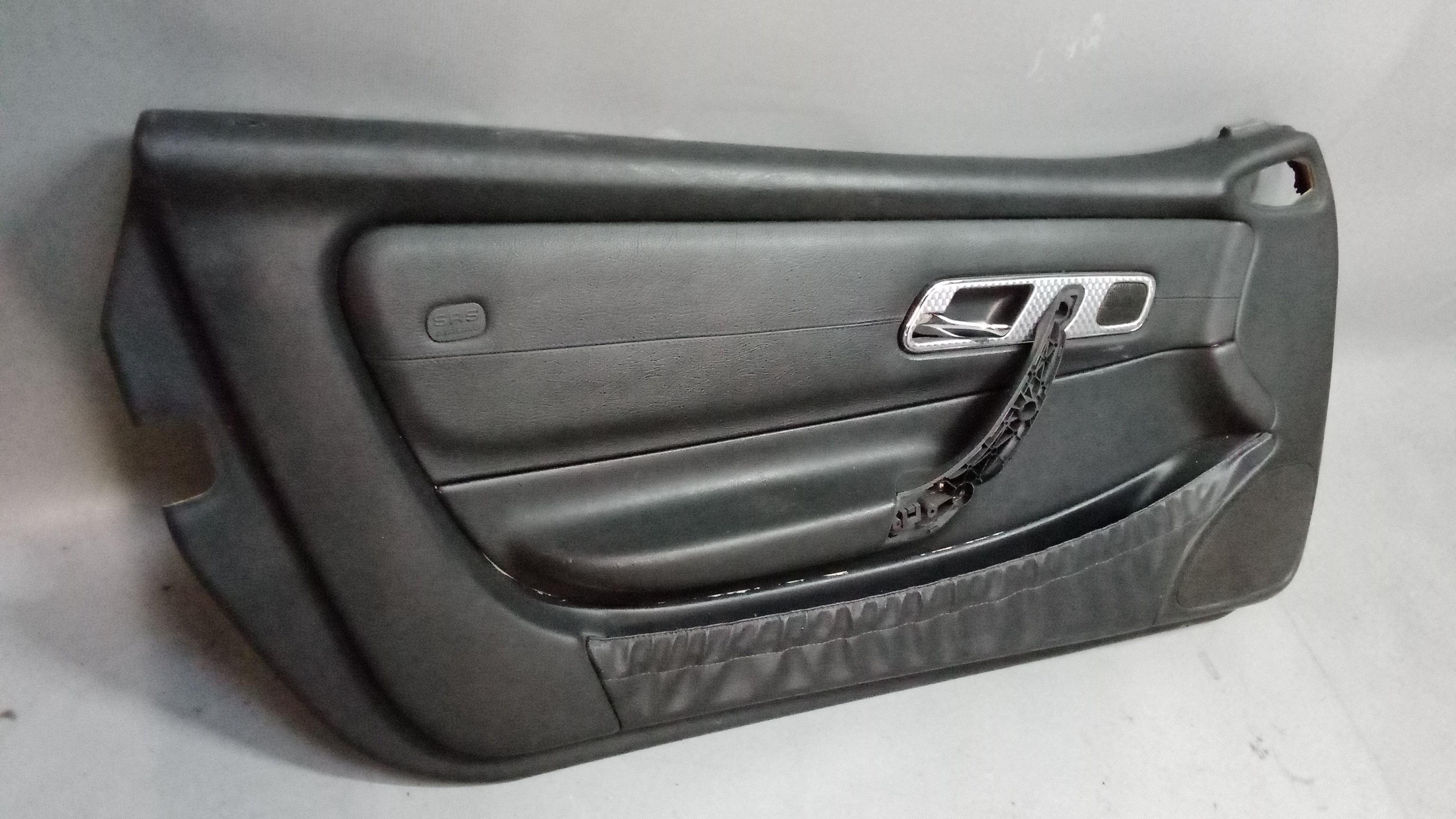 A1707203770 Mercedes R170 SLK Türverkleidung Türpappe Links Schwarz #9Y