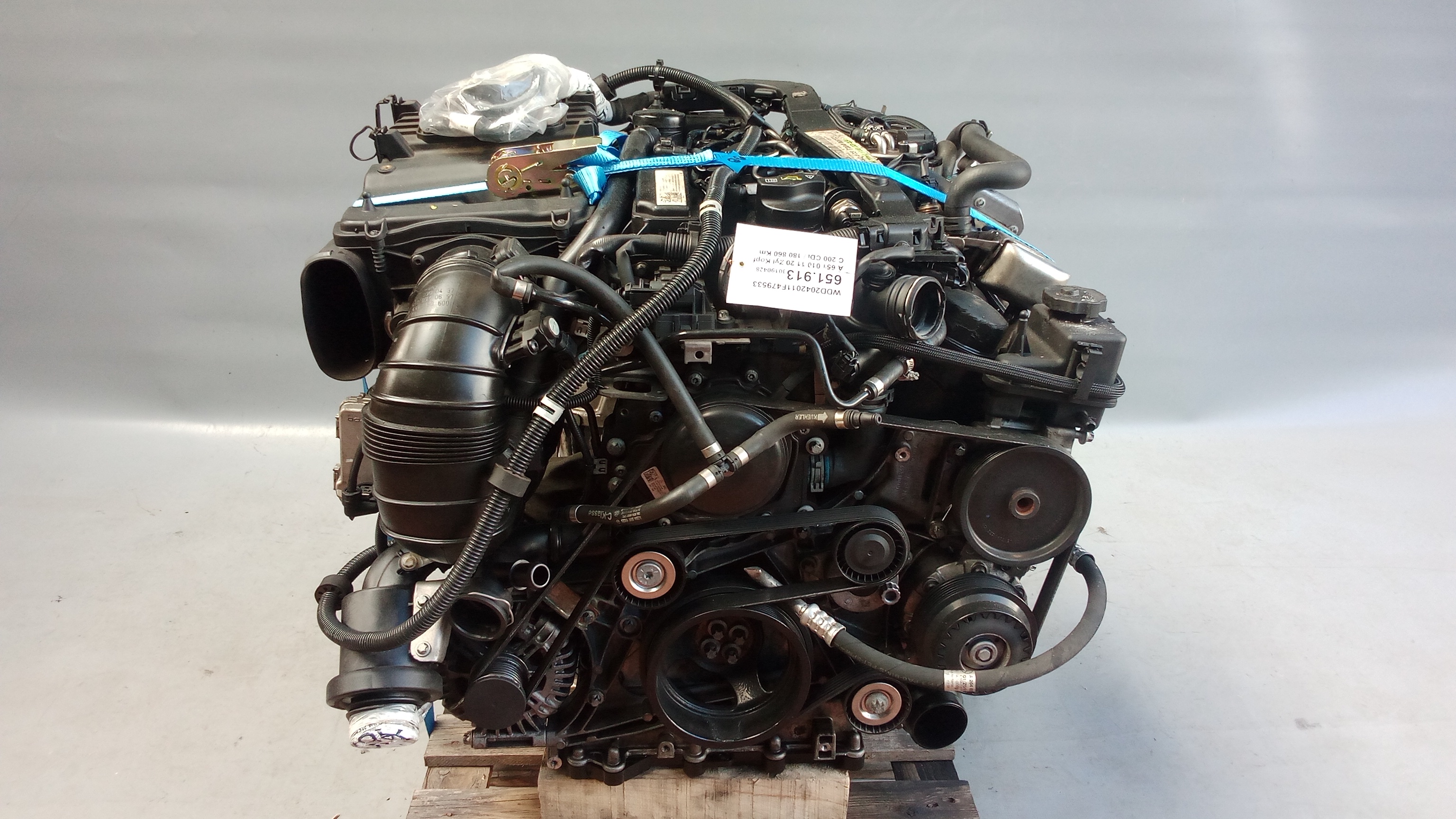 651.913 651913 OM651 M651 Mercedes W204 C-Klasse C200CDi Motor Diesel #11