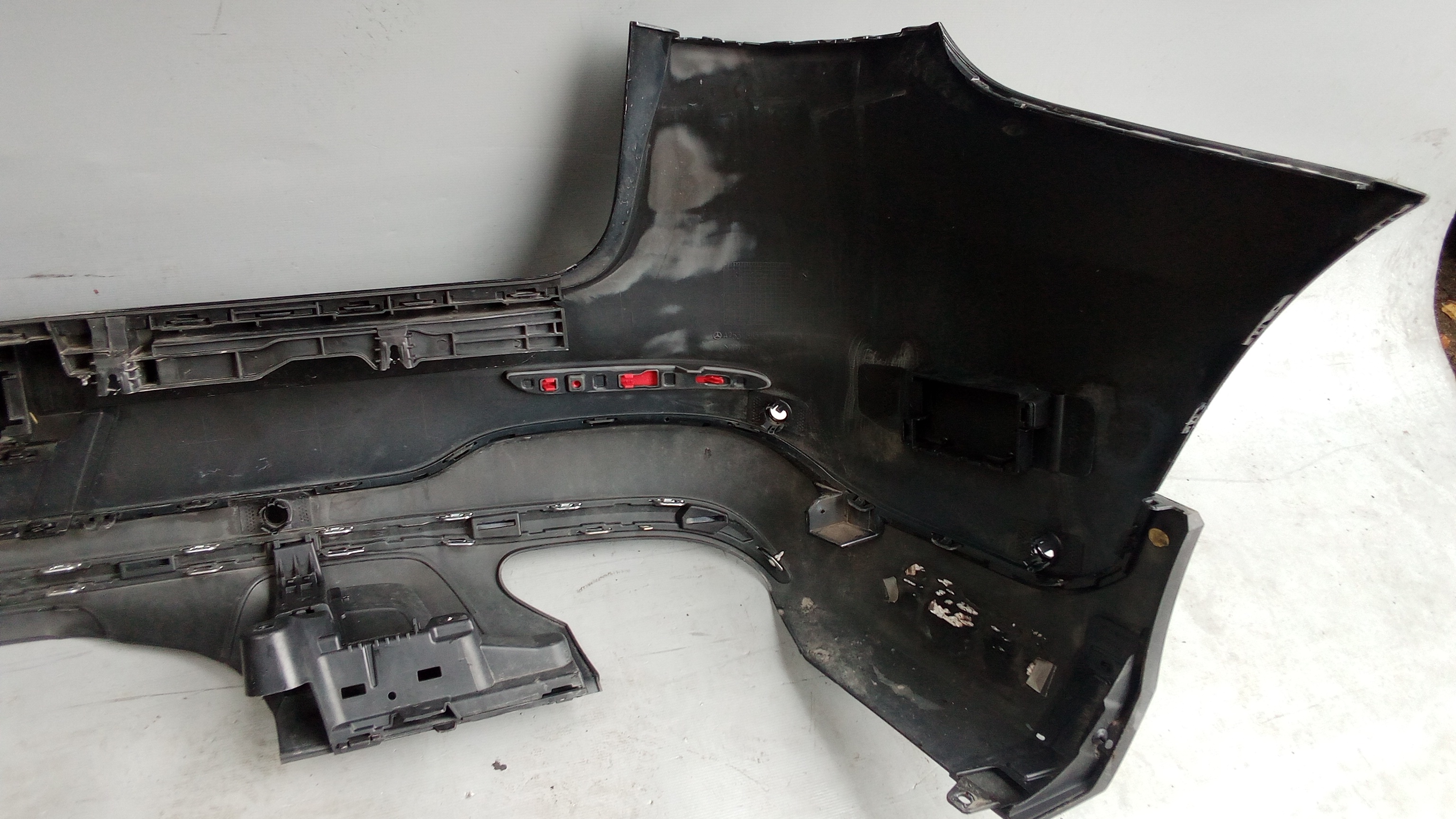 A2538850200 Mercedes GLC X253 / W253 Stoßstange Hinten Schwarz #97K