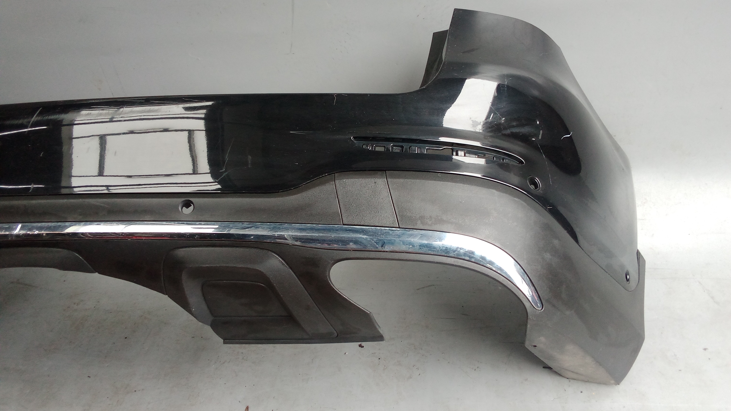 A2538850200 Mercedes GLC X253 / W253 Stoßstange Hinten Schwarz #97K