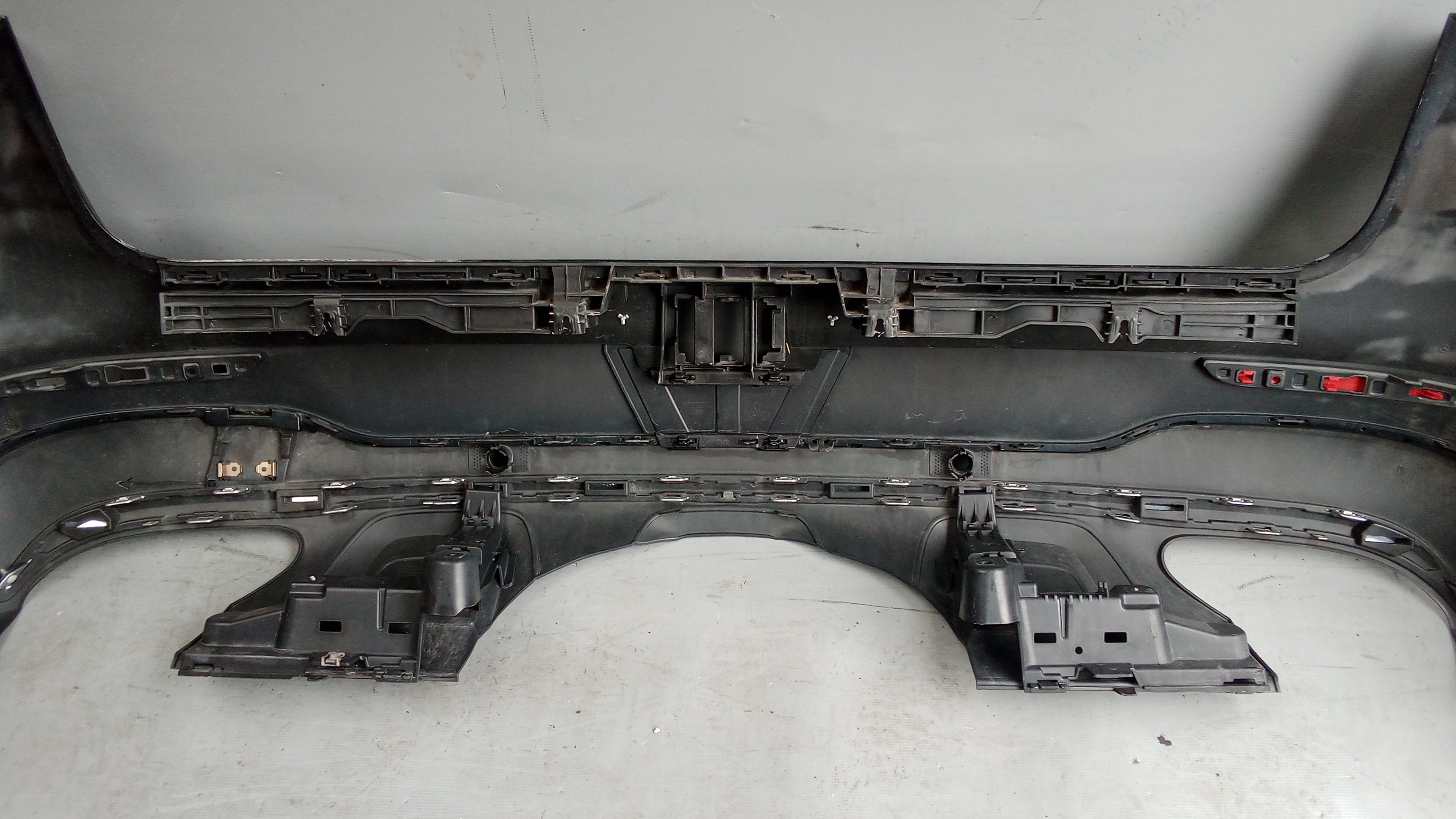 A2538850200 Mercedes GLC X253 / W253 Stoßstange Hinten Schwarz #97K