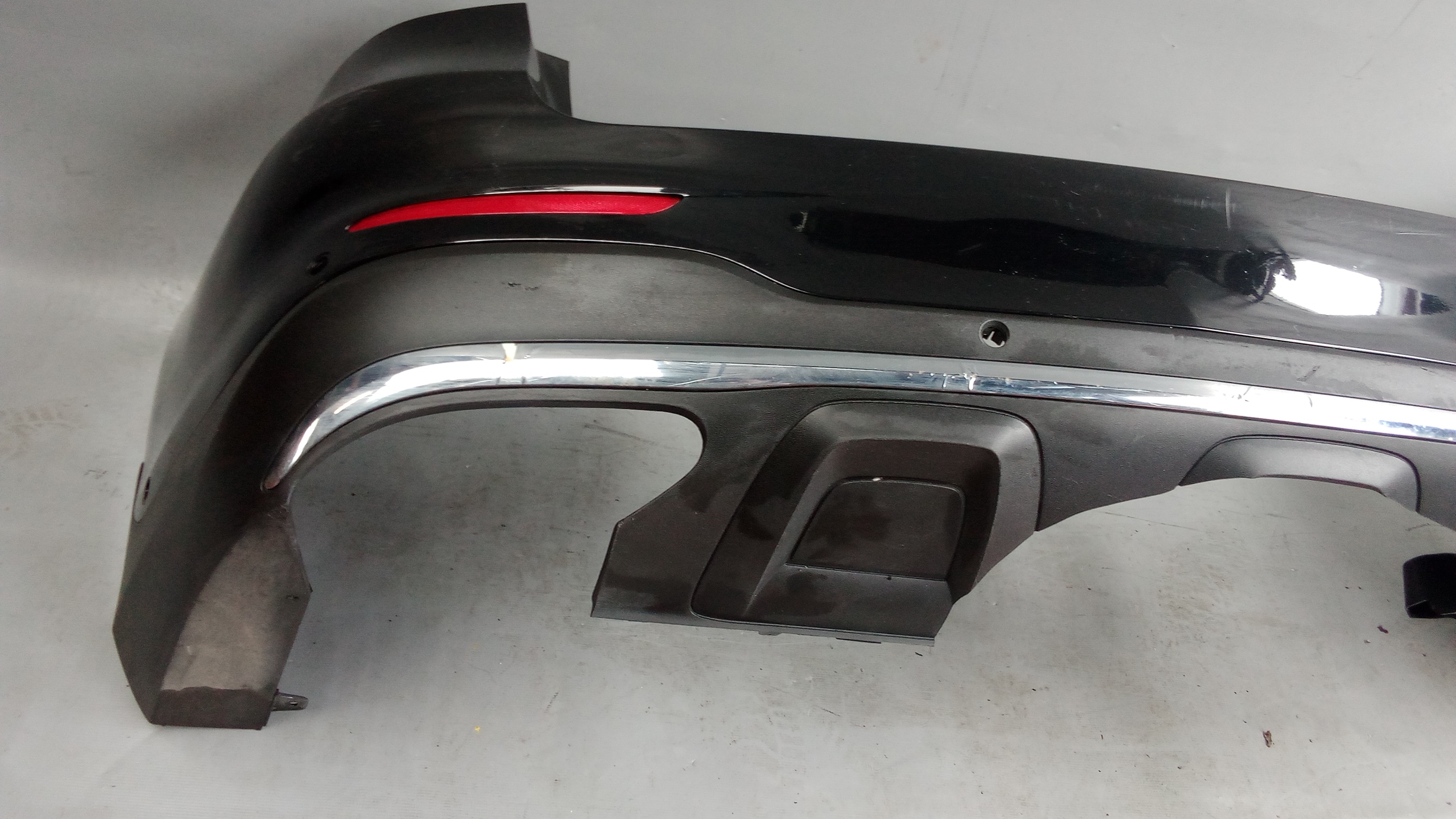 A2538850200 Mercedes GLC X253 / W253 Stoßstange Hinten Schwarz #97K