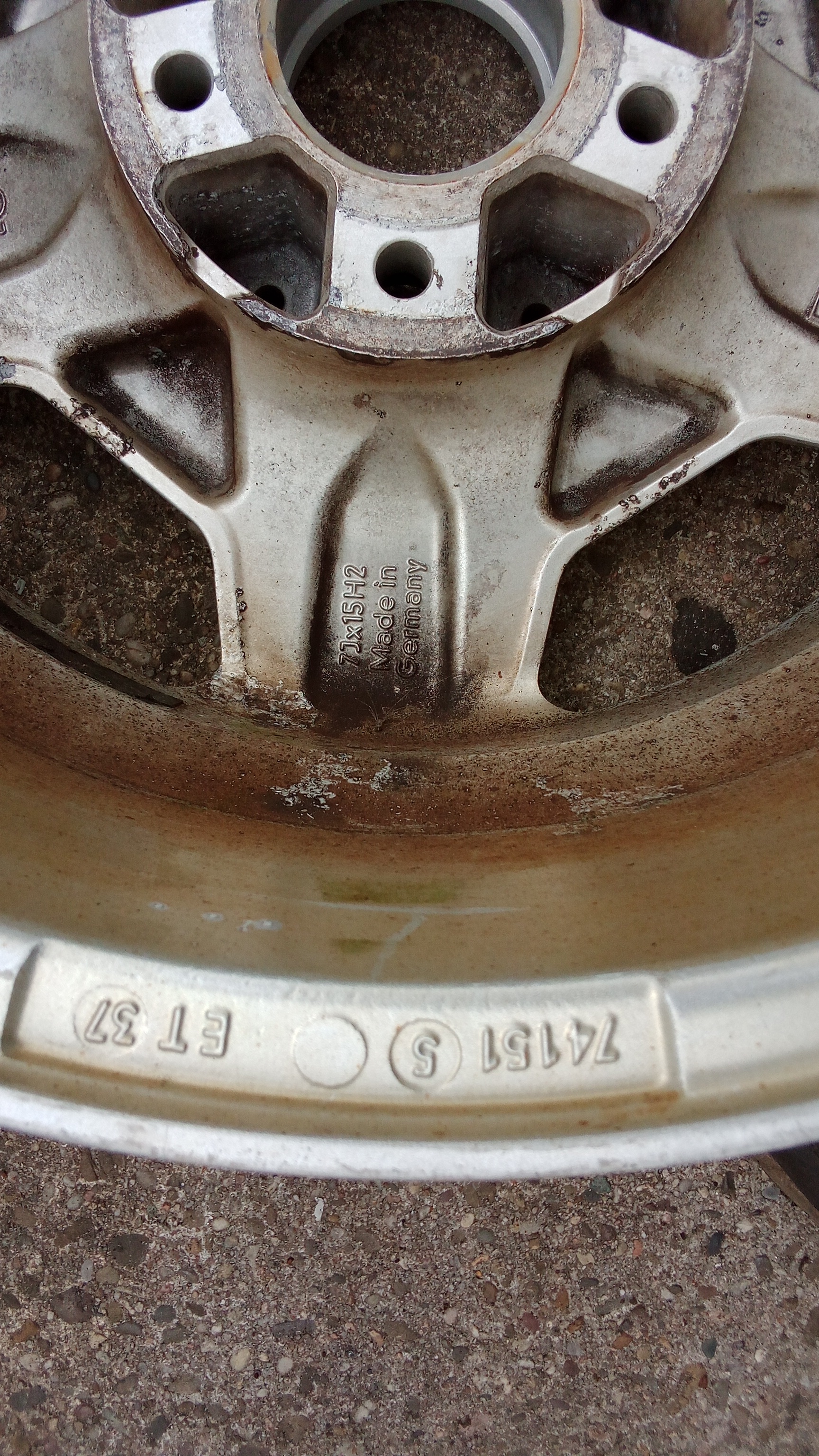 Mercedes W168 W202 W203 / 4x Intra Alufelgen Satz 7x15 et37 5x112 / KBA 43426 #2