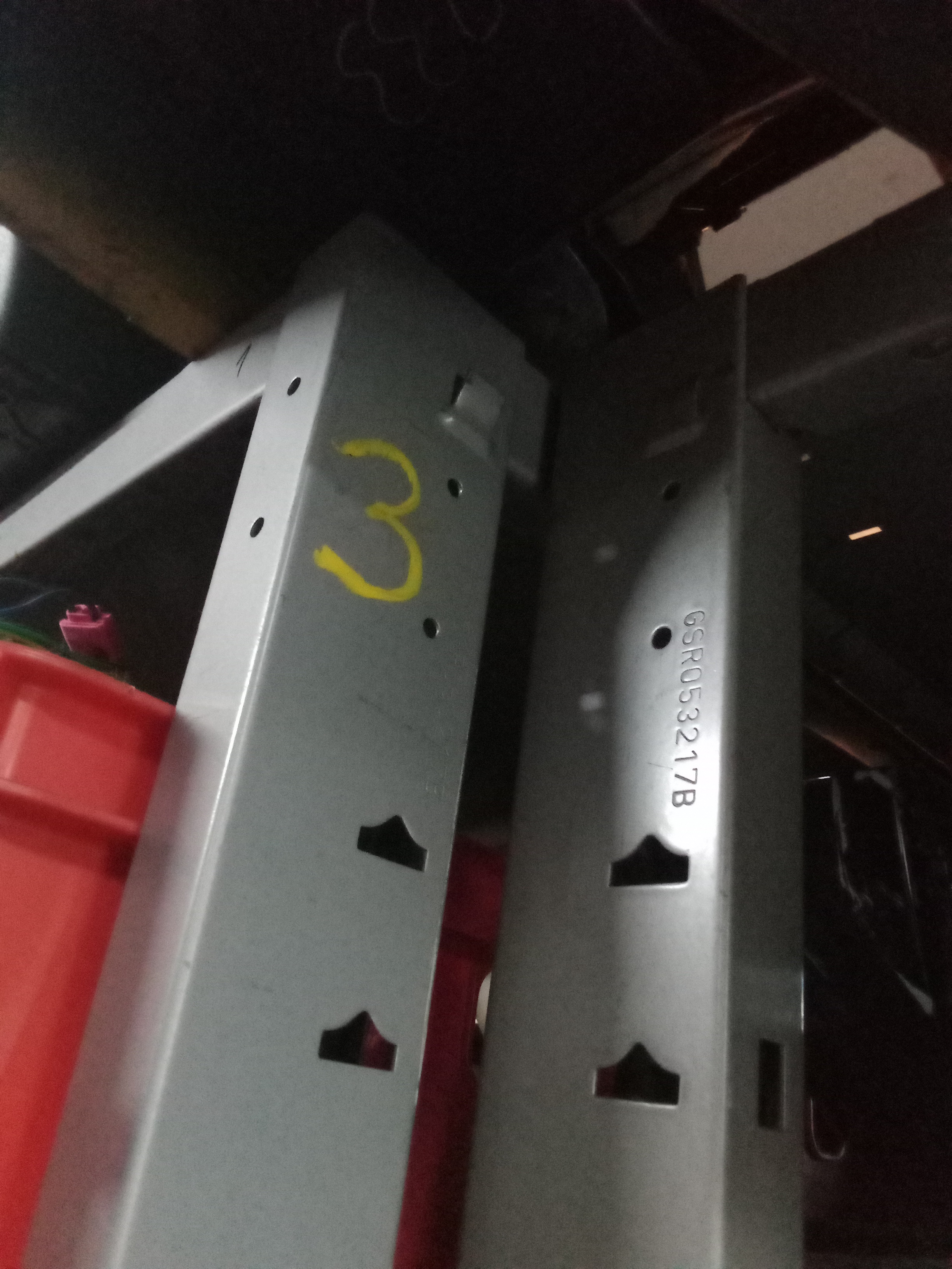 A1706800852 Rot Mercedes R170 SLK Verkleidung Mittelkonsole #7