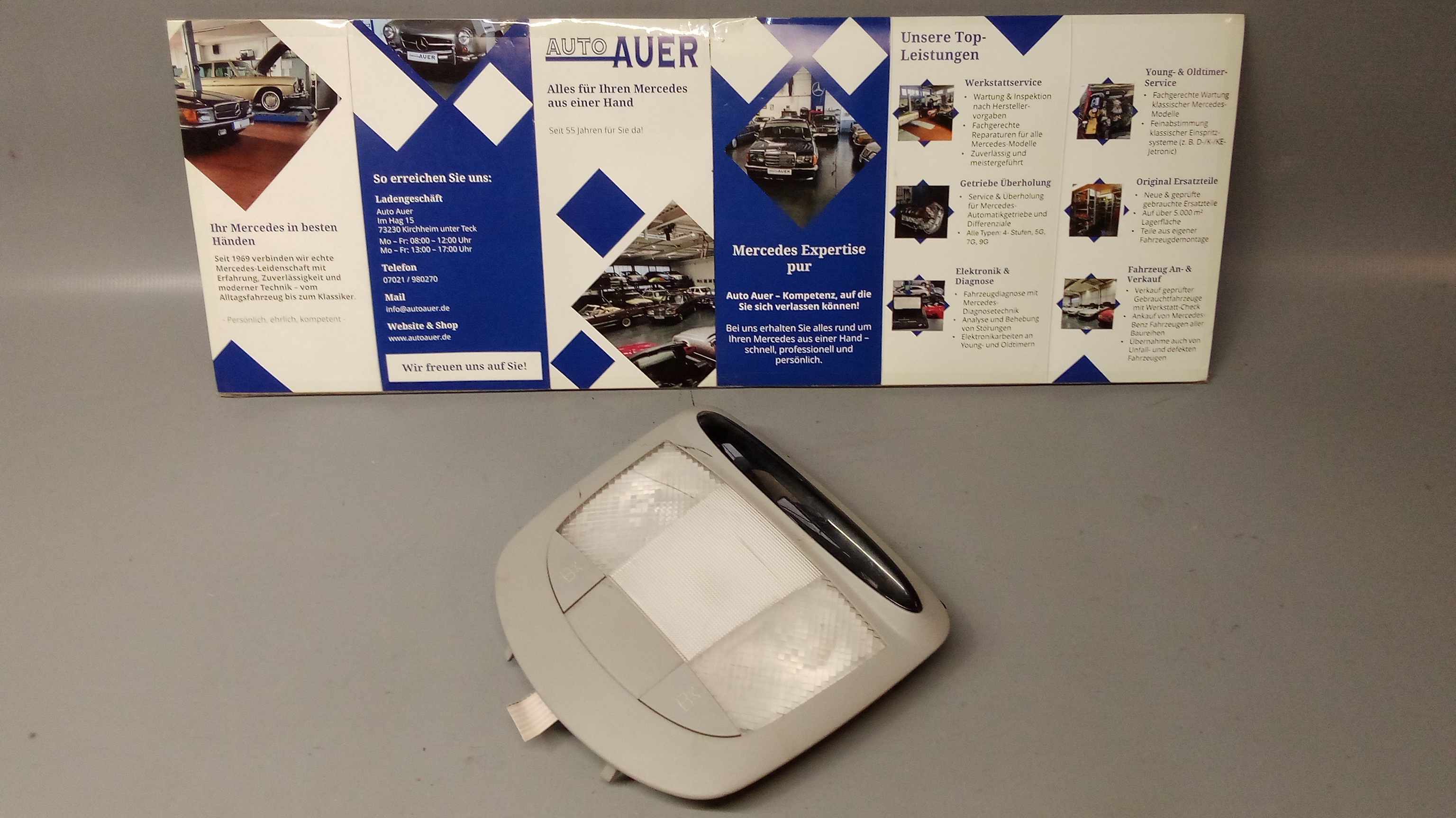 A1715420123 A1648200423 Mercedes W251 R-Klasse Innenraumleuchte hinten #95