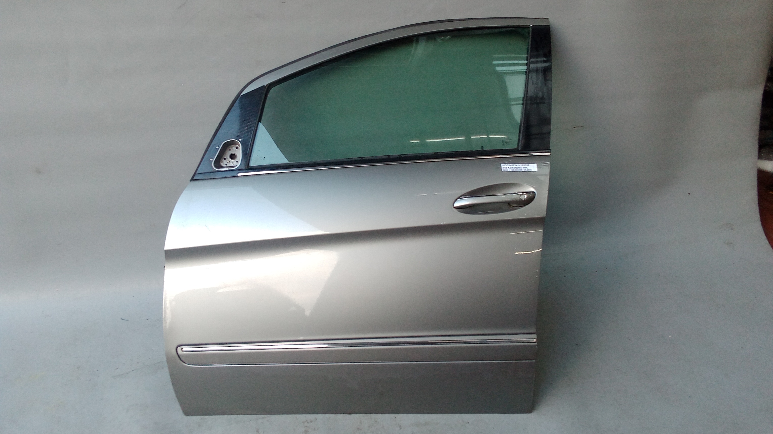A1697202505 748 Kometgrau Mercedes W245 B-Klasse Fahrertür Tür Vorne Links #11