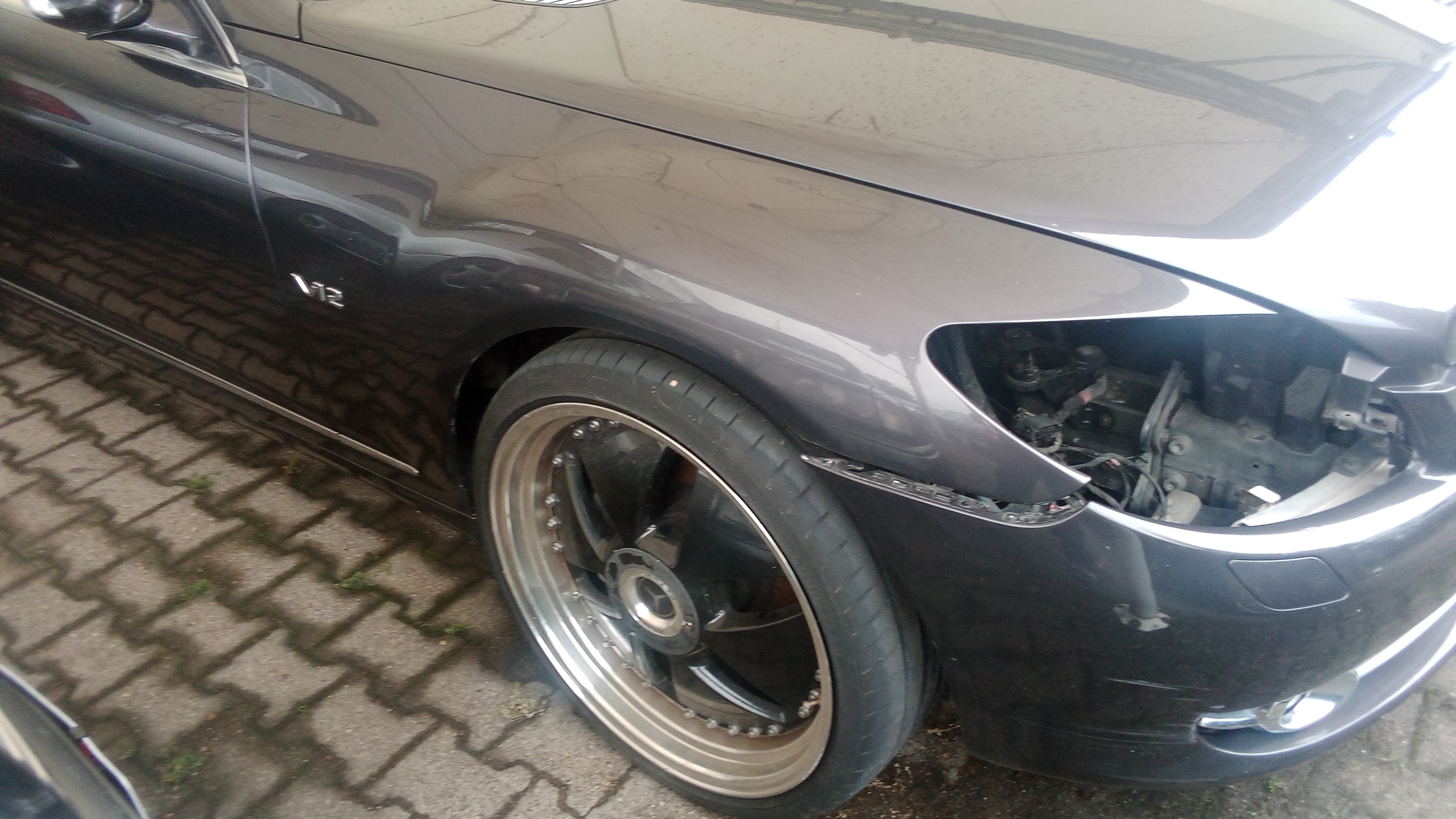 A2168800218 494 Mercedes C216 CL500 CL600 Germanitgrau Vorne Rechts #69