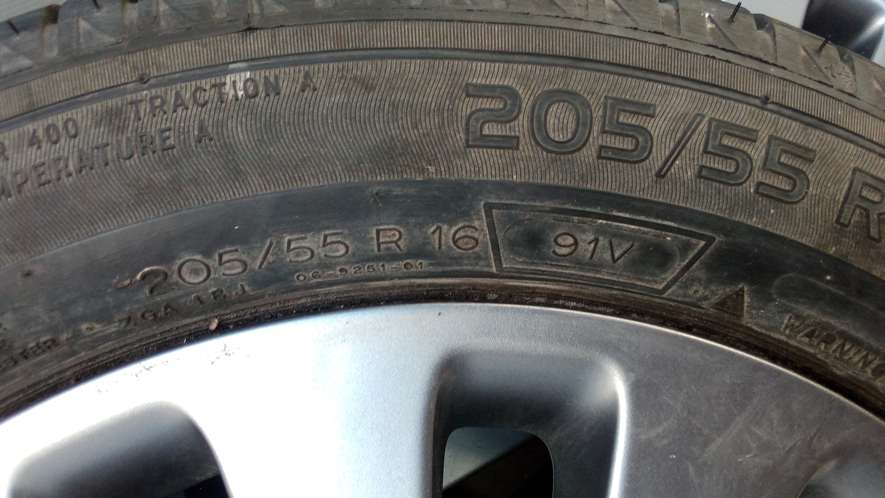 A4154011000 Mercedes W415 Citan Alufelgen 6,5x16 et44 Michelin 205/55 R16 #Ci