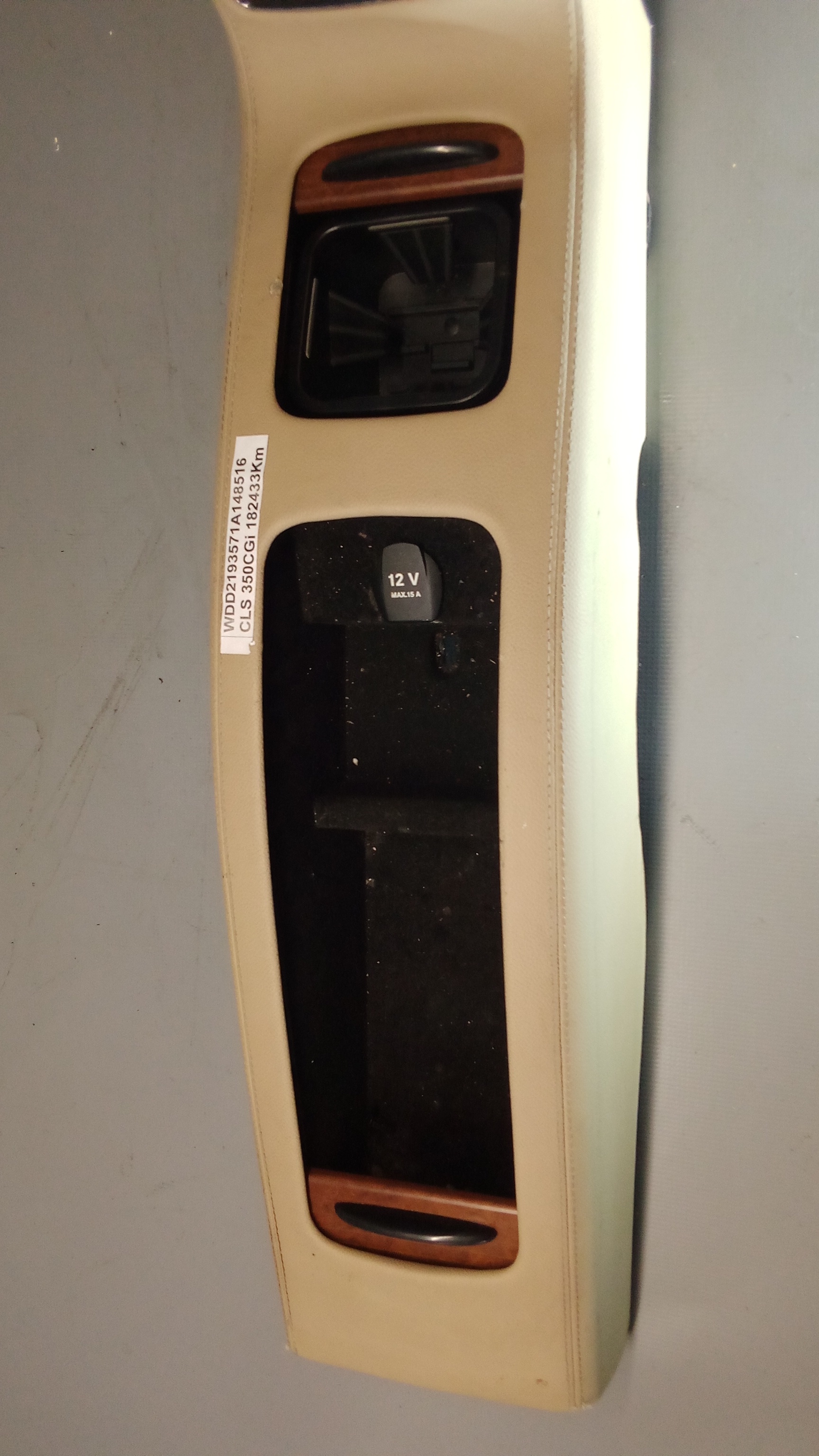 A2196800510 A2192671210 Mercedes W219 Mittelarmlehne Start Stop #25