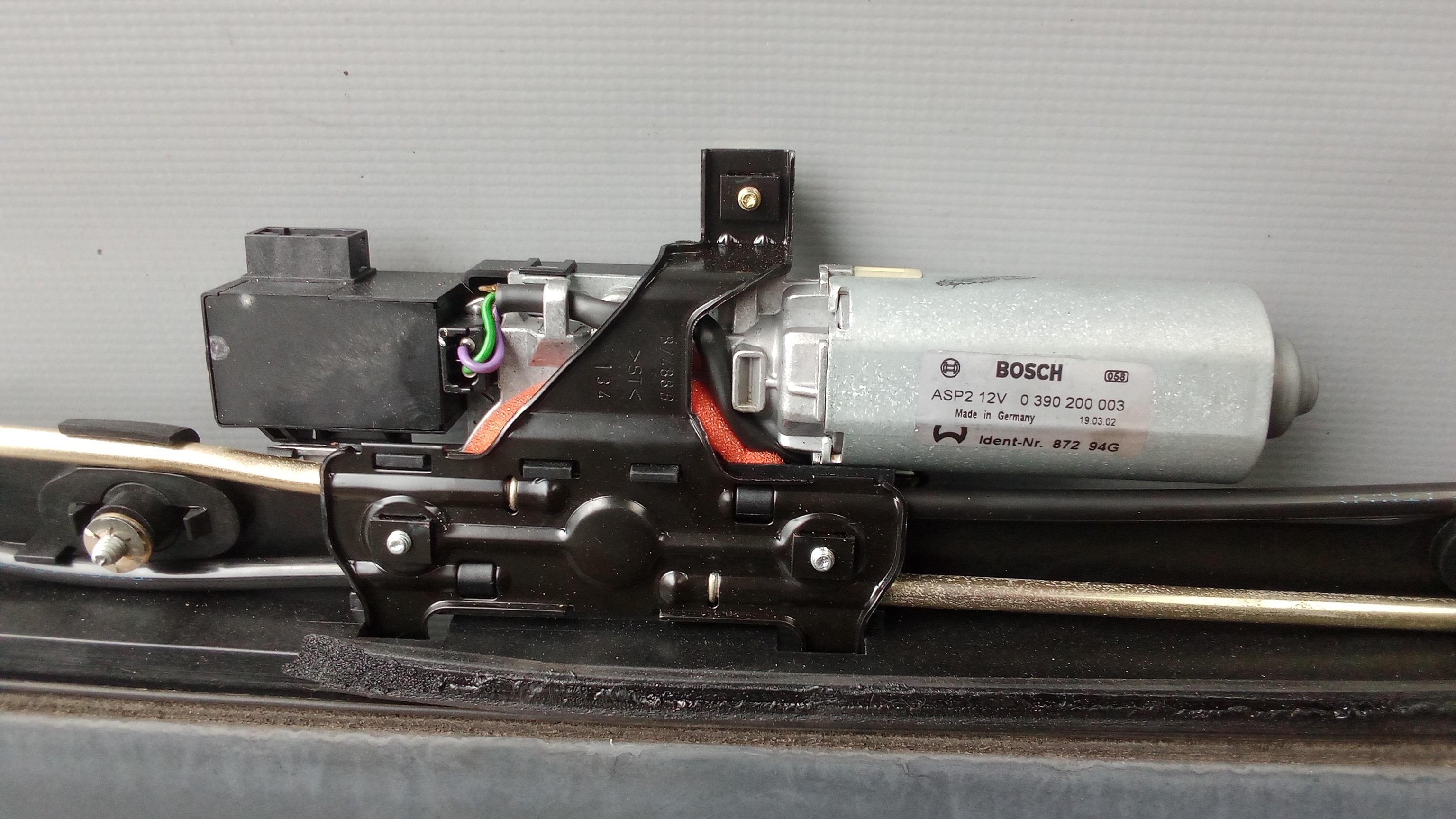 A1687800429 Mercedes W168 A-Klasse Schiebedach Lamellendach #68