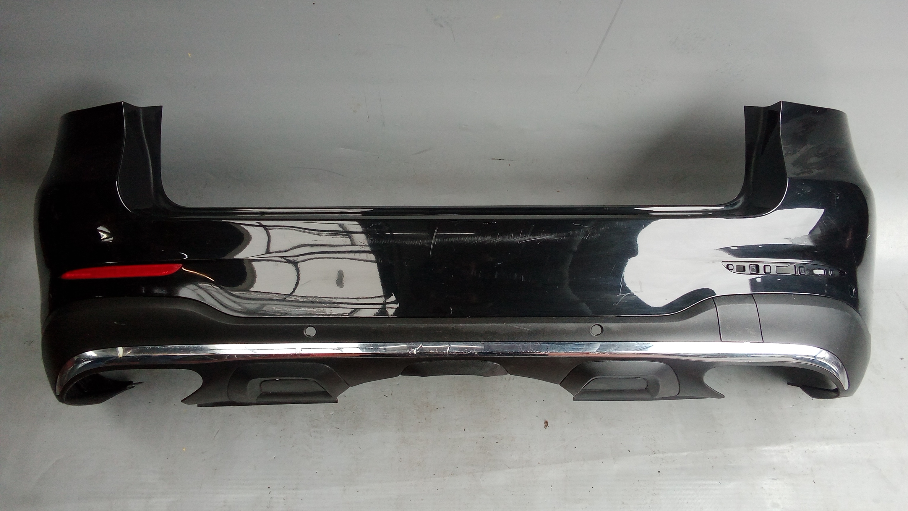 A2538850200 Mercedes GLC X253 / W253 Stoßstange Hinten Schwarz #97K