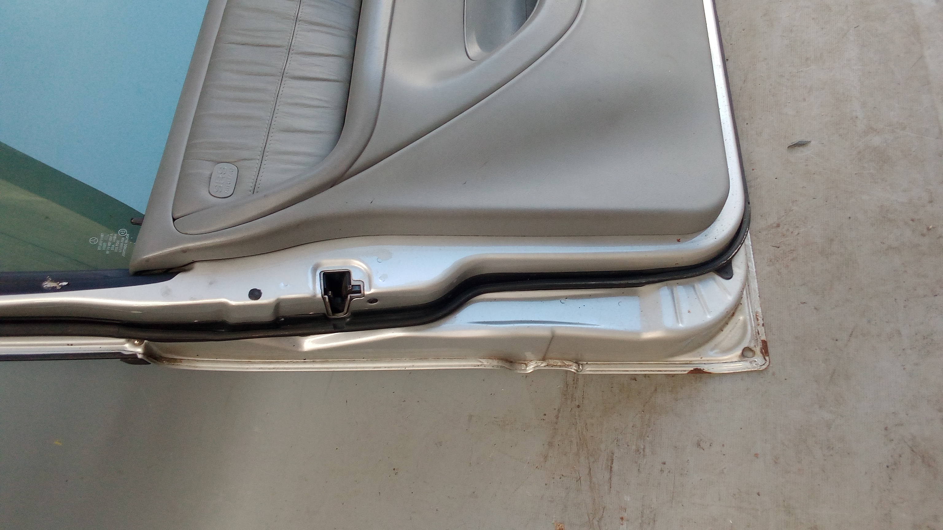 A1637201505 744 Brilliantsilber W163 M-Klasse ML Fahrertür Tür Vorne Links #D1 Kopie