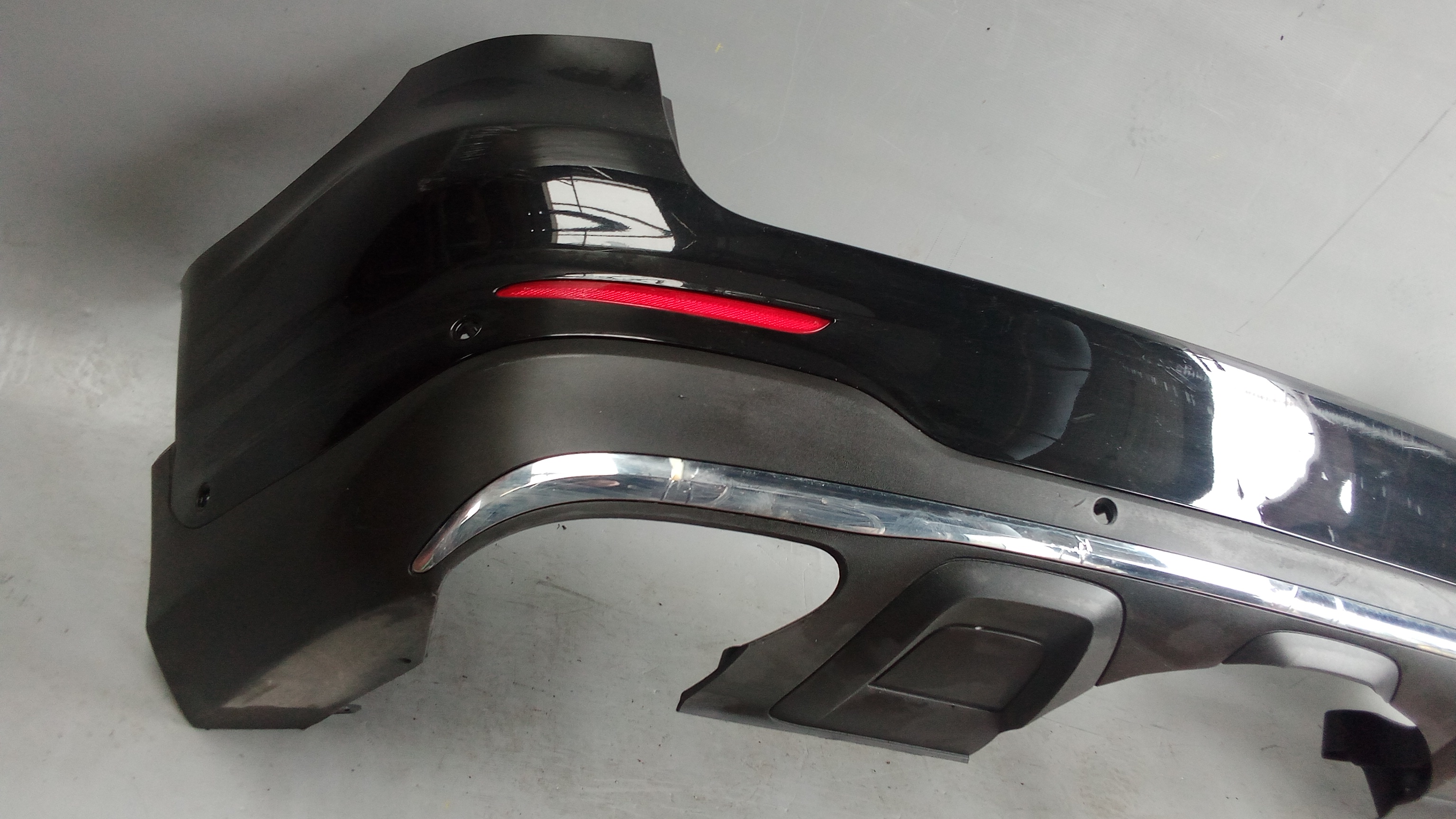 A2538850200 Mercedes GLC X253 / W253 Stoßstange Hinten Schwarz #97K