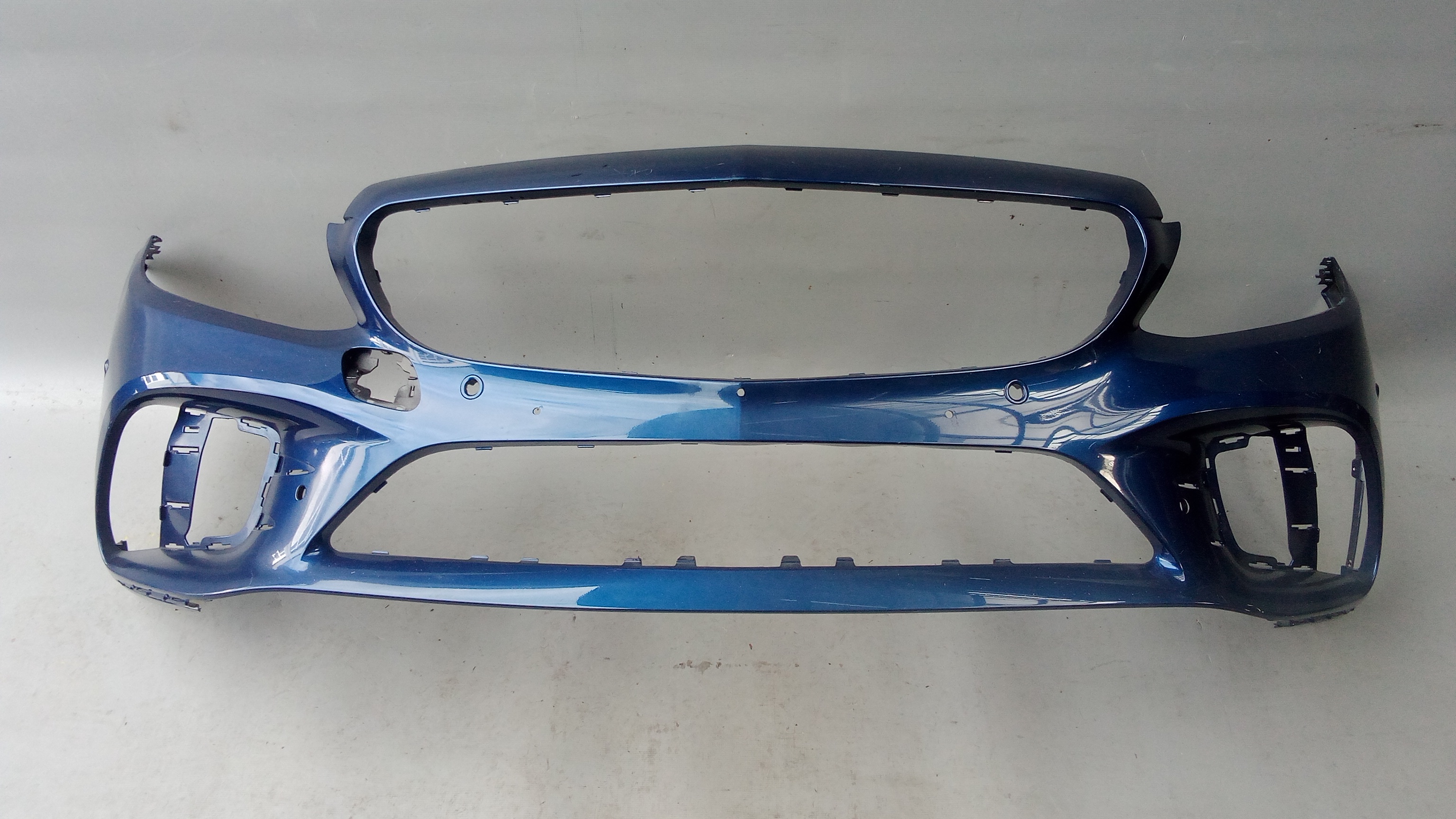 A2058802505 Mercedes W205 AMG C-Klasse Stoßstange Vorne Blau Metallic #3K