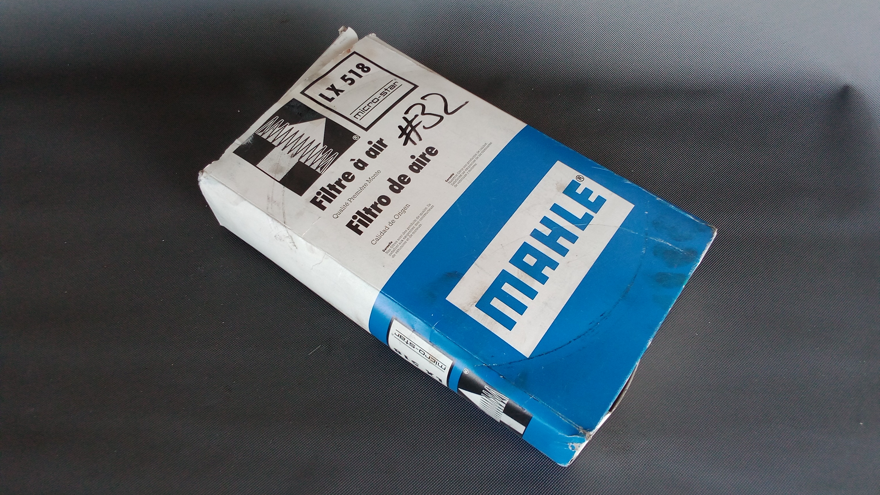 MAHLE Filter Luftfilter LX518 LX 518 / Mercedes W210 E-Klasse / A6040940704 A6040940804 #32