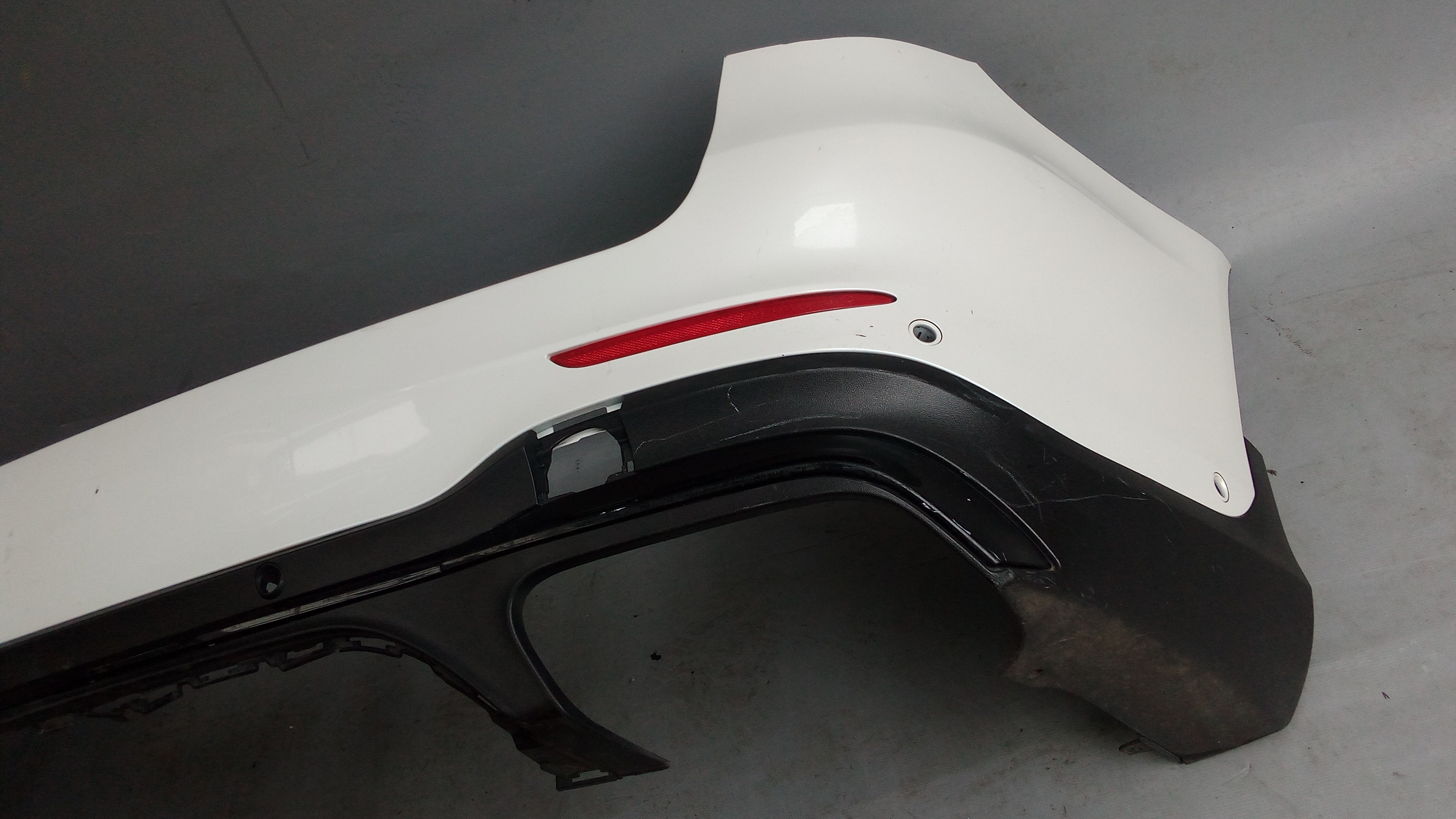 A2538851601 Mercedes X253 GLC Stoßstange Hinten Weiss #9i
