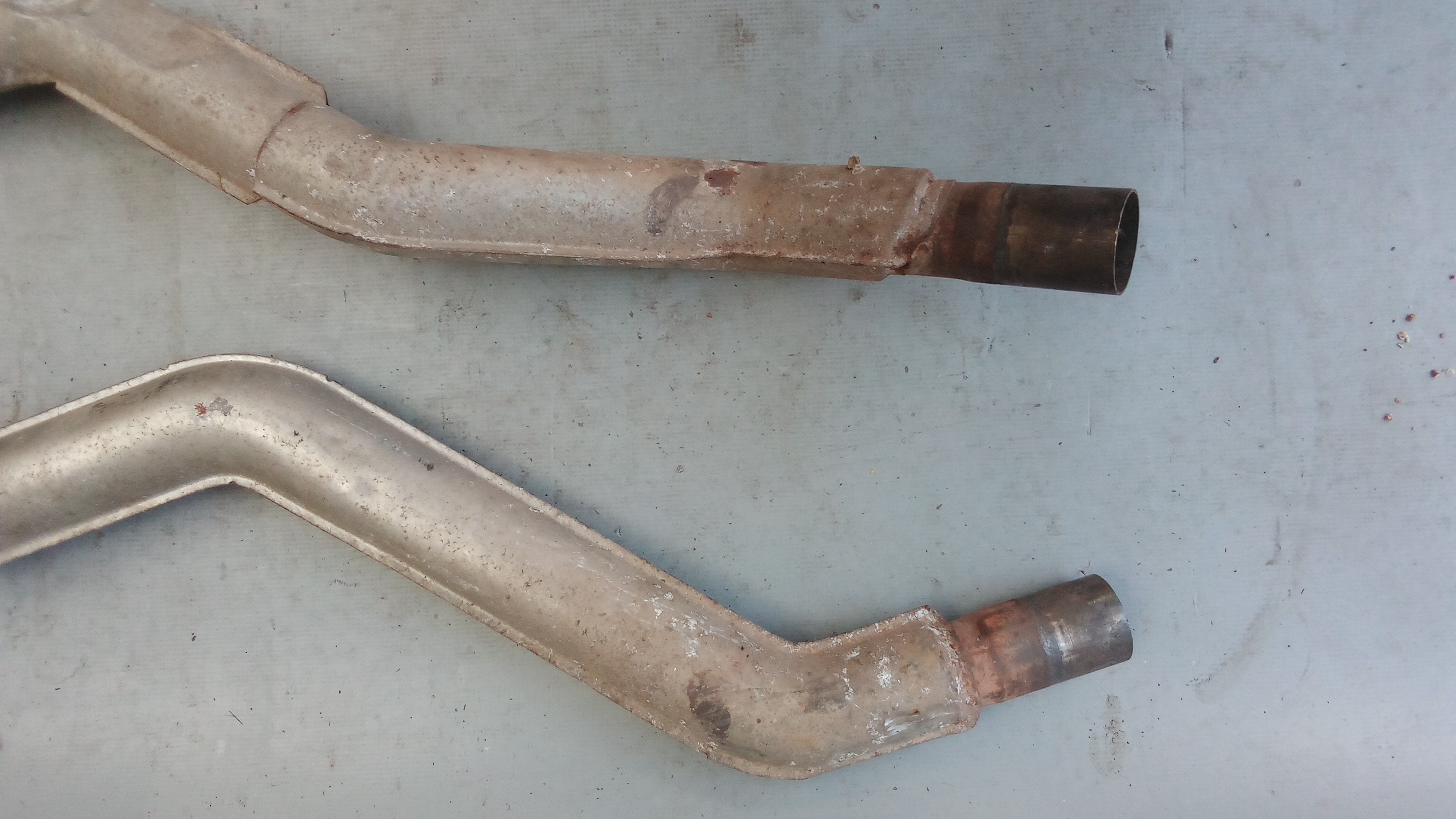 A1404900719 A1404900619 Mercedes W140 C140 Abgasrohr Vorne Links + Rechts #98