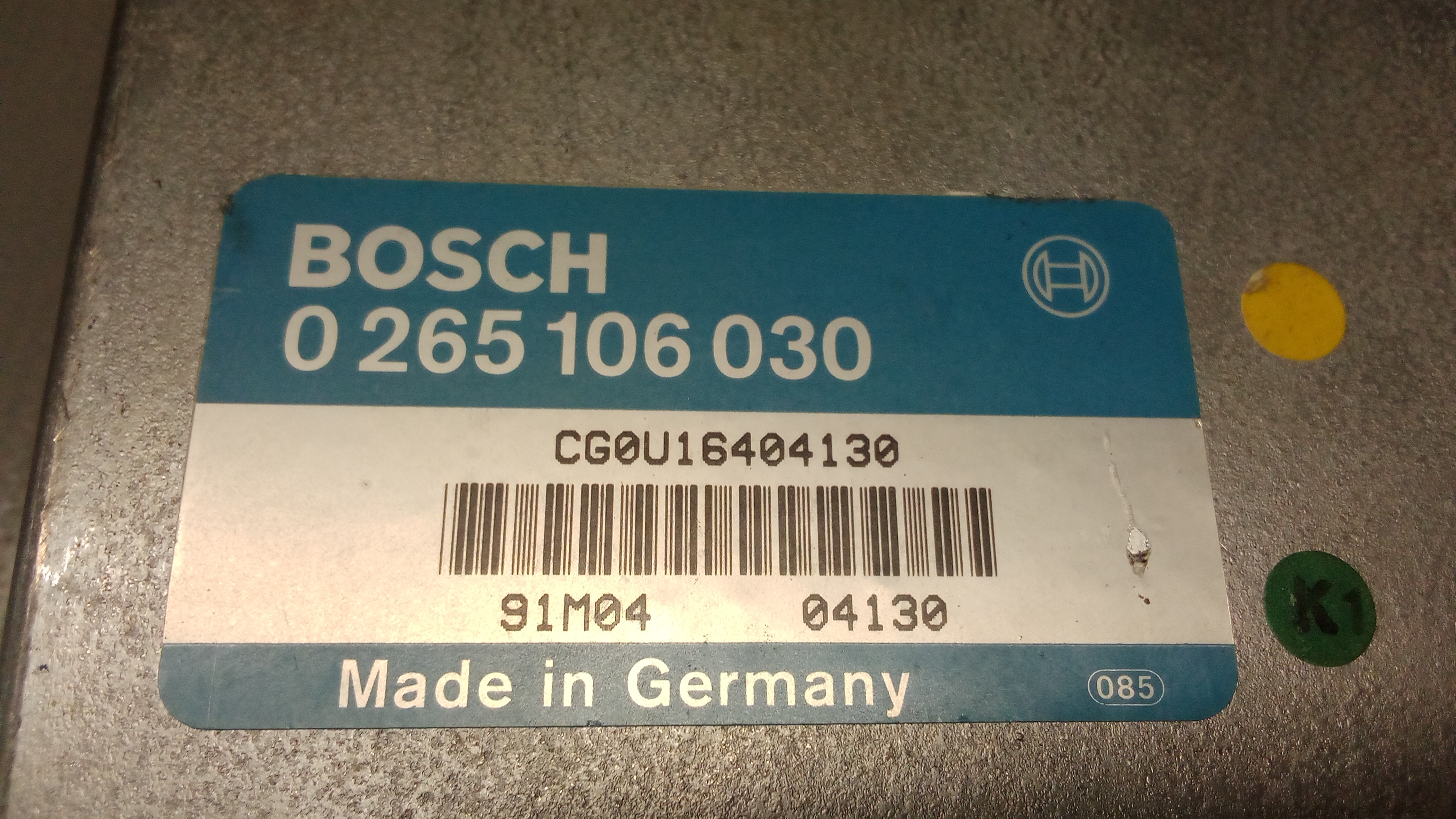 A0105452832 0265106030 SAM STEUERGERAET #25