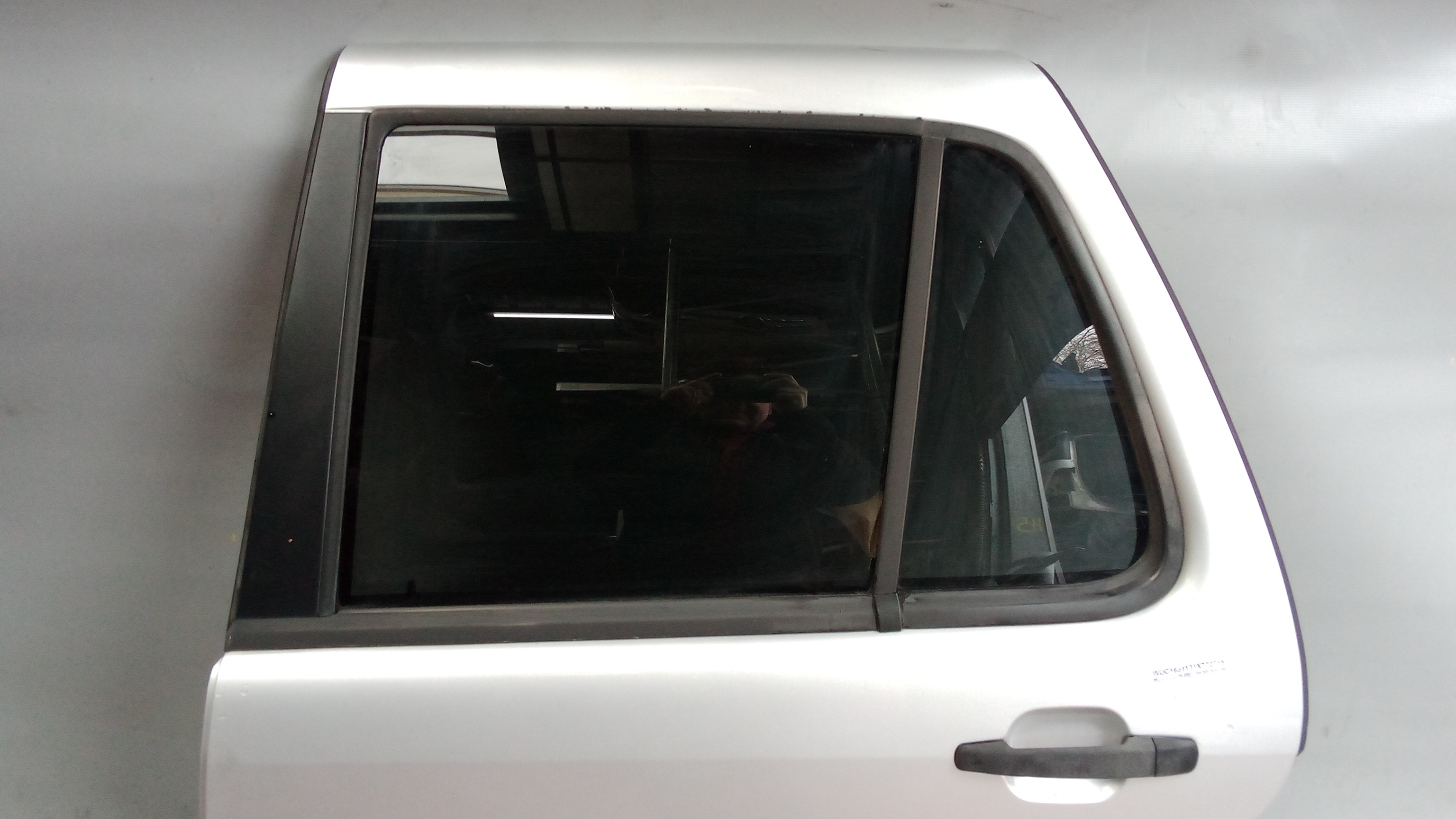 A1637301505 744 Brilliantsilber W163 M-Klasse ML Fondtür Tür Hinten Links #C10