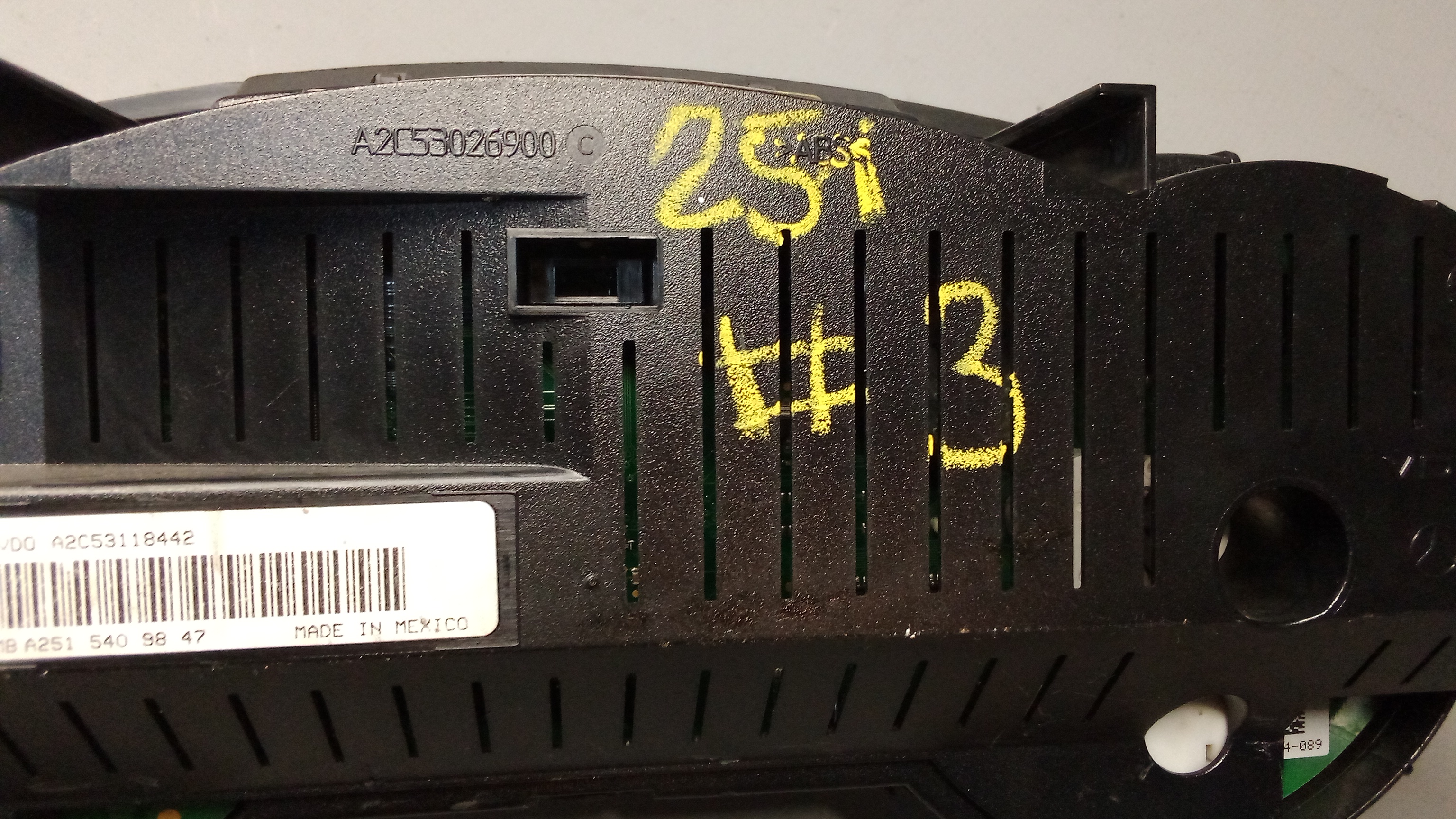 A2515409847 A2515401848 A2519006000 Mercedes W251 R-Klasse Tacho Tachograf #3