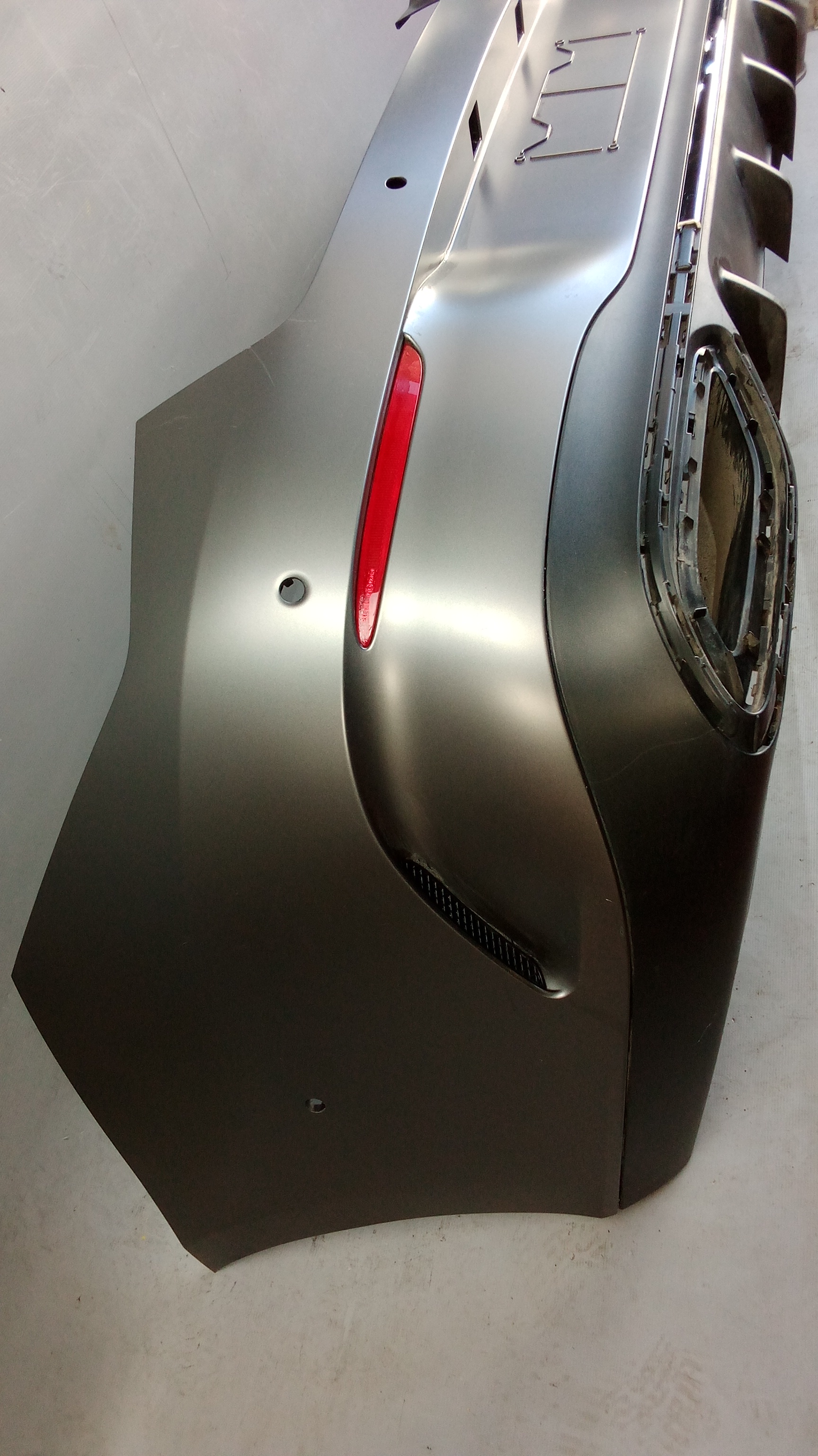 A1188859501 7662 Mercedes C118 CLA AMG Stoßstange Hinten Mountaingrau #9F