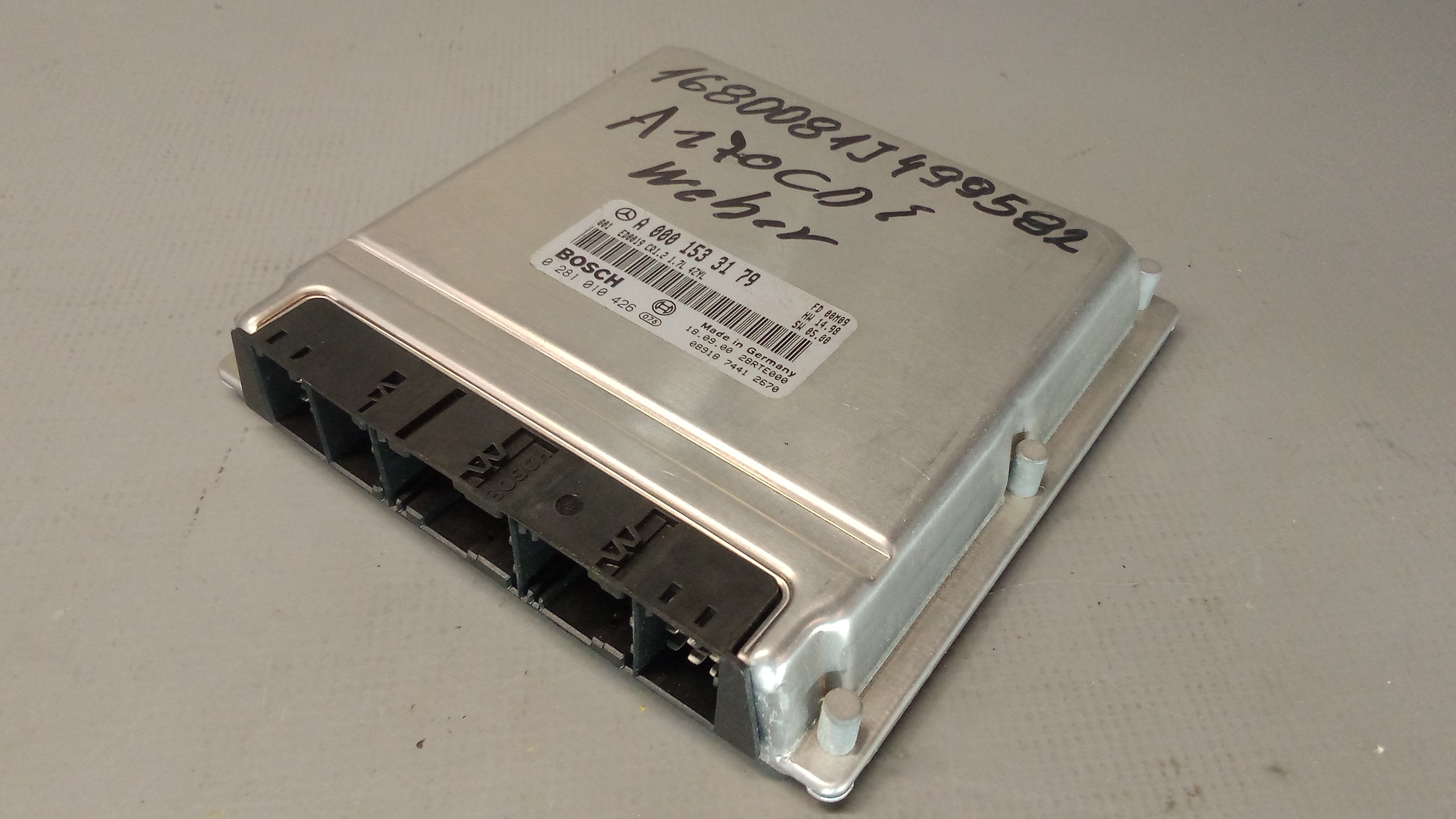 A0001533179 Motorsteuergerät Steuergerät #121