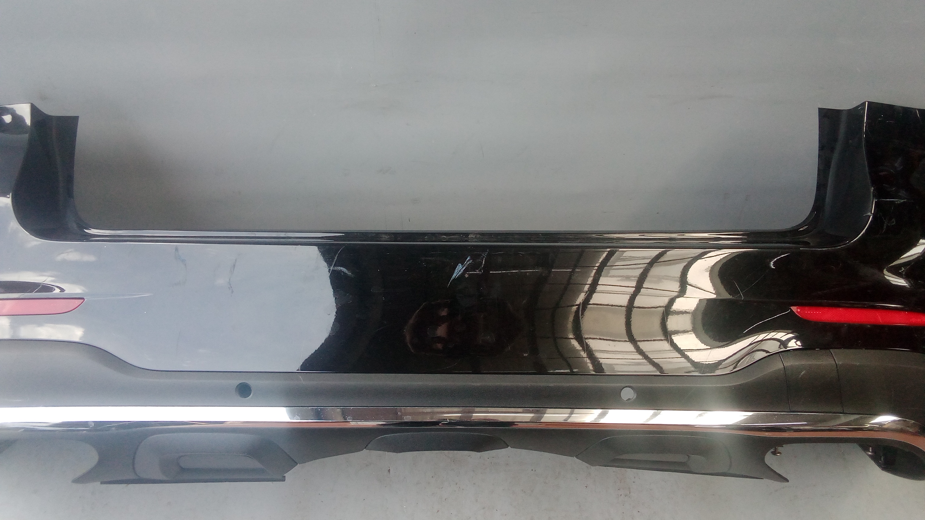 A2538850200 Mercedes GLC X253 AMG Stoßstange Hinten Schwarz #89