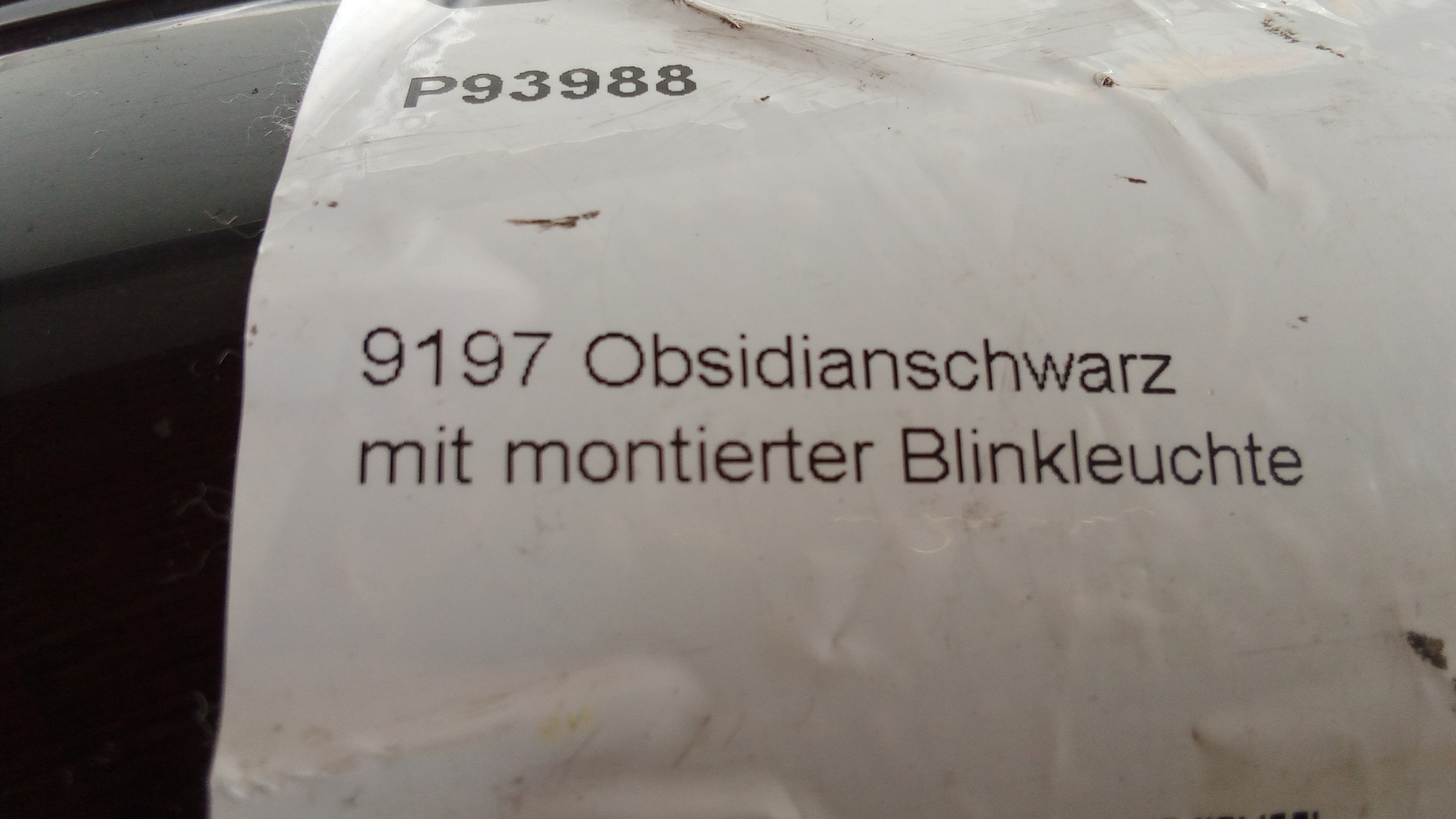 A2128100964 197 Mercedes W204 W212 Spiegelkappe Links Obsidianschwarz #12