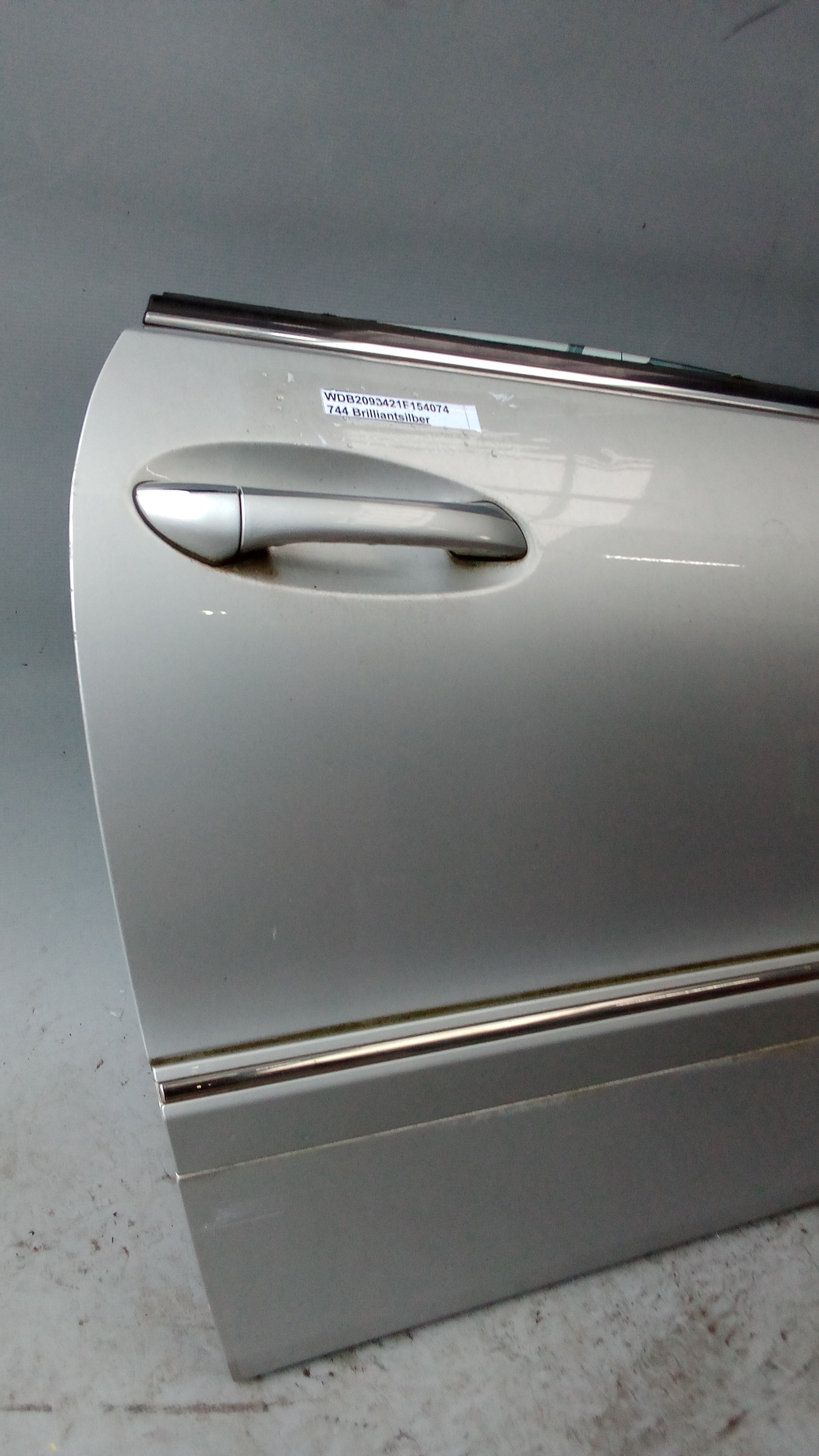A2097200205 744 Mercedes W209 CLK Tür Vorne Rechts Brilliantsilber #Z1