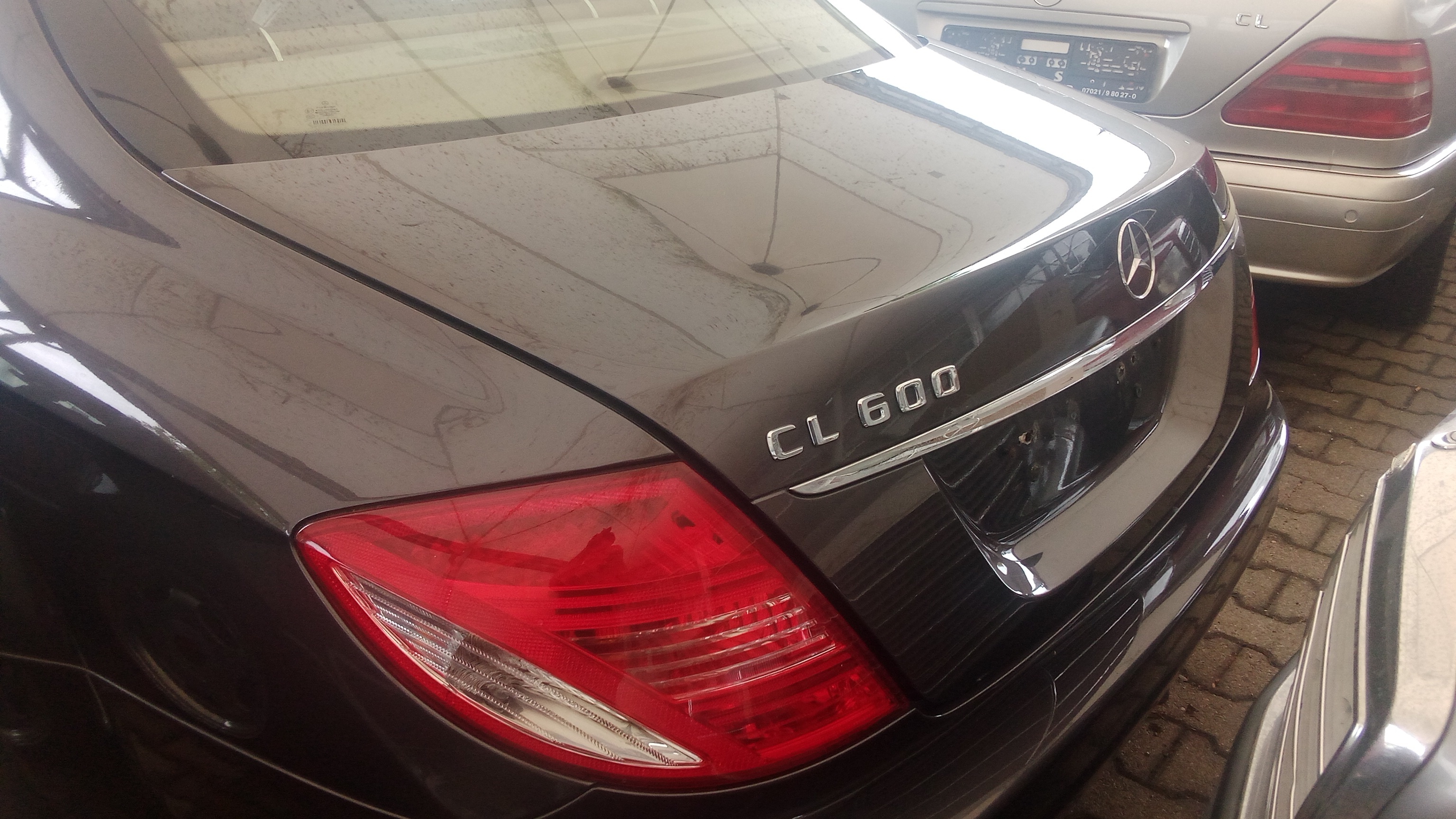 A2167500075 494 Mercedes C216 CL500 CL600 Heckdeckel Germanitgrau #69