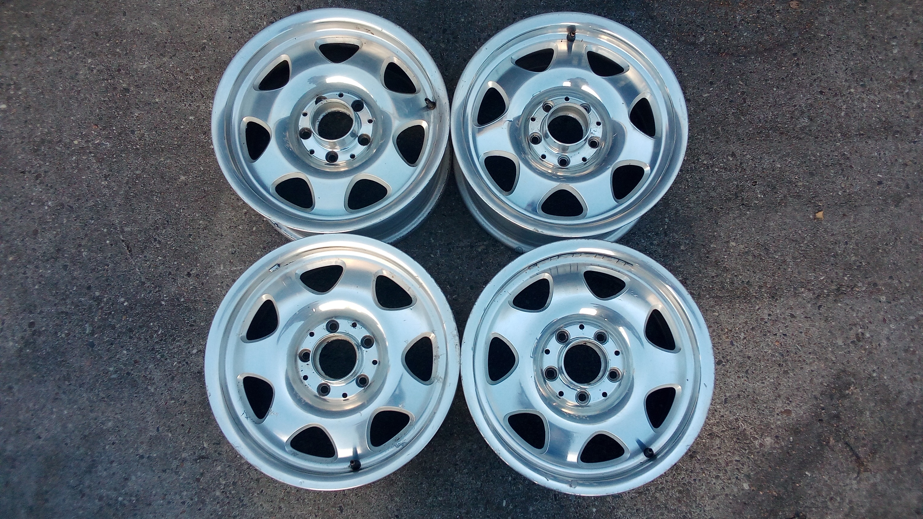 Mercedes R170 SLK W170 / 4x Alufelgen Satz 7x15 et37 5x112 / A1704010002 #60