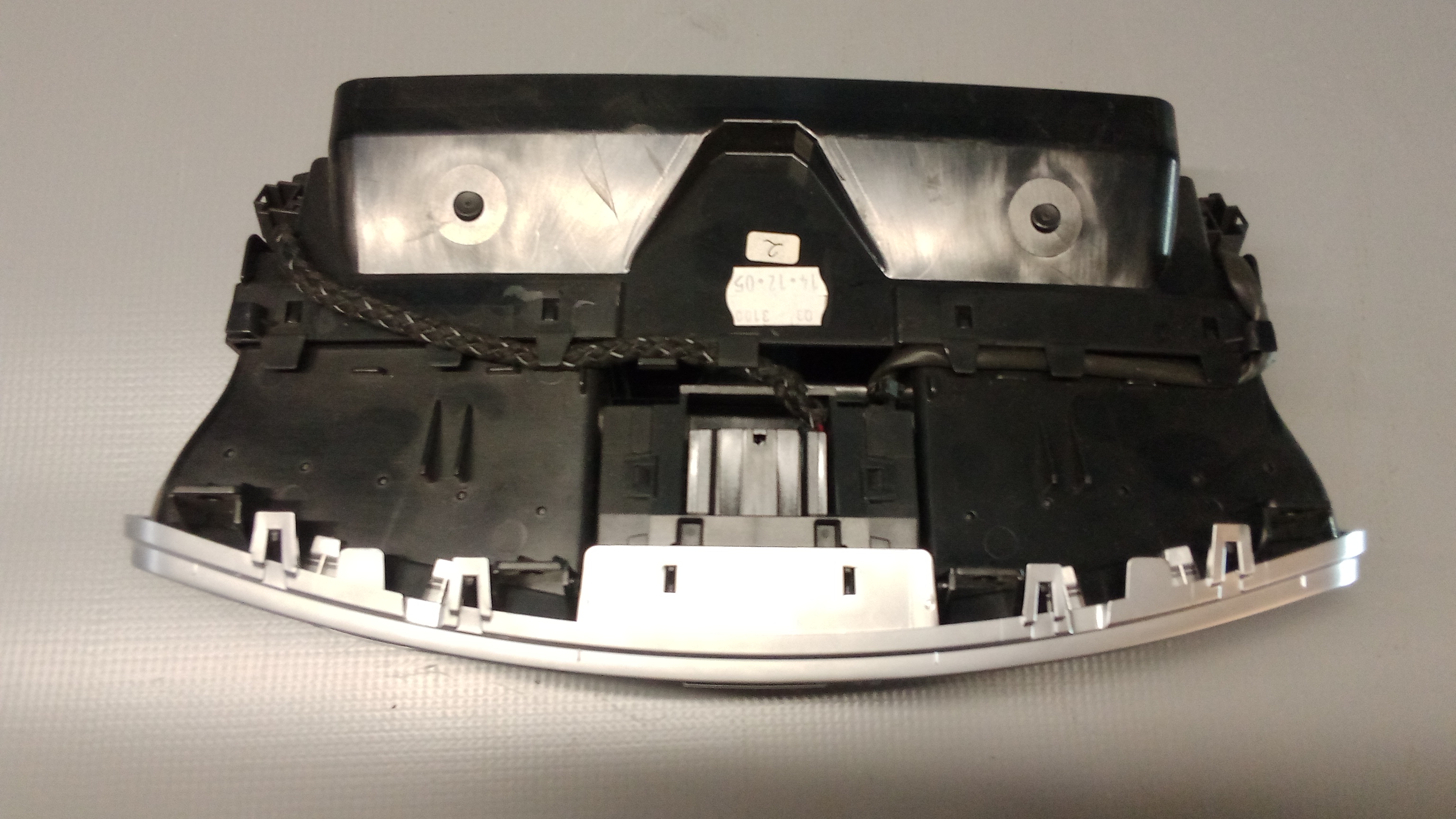 A2168300554 7J22 Mercedes C216 CLS Luftdusche Lüftungsdüse Mitte Silber #F10