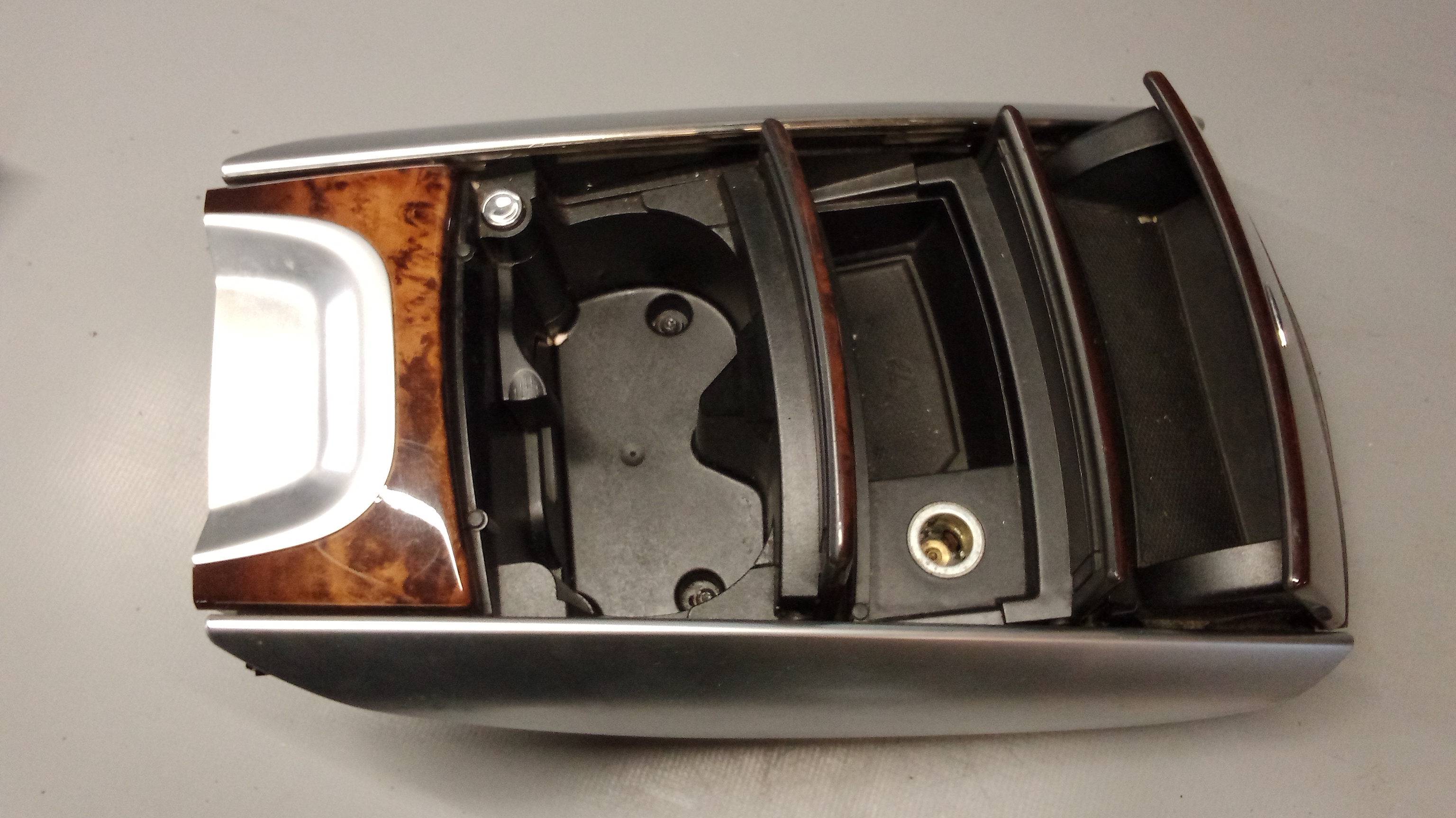 A2516808300 Mercedes W251 R-Klasse Blende Abdeckung Mittelkonsole Wurzelnuss #7