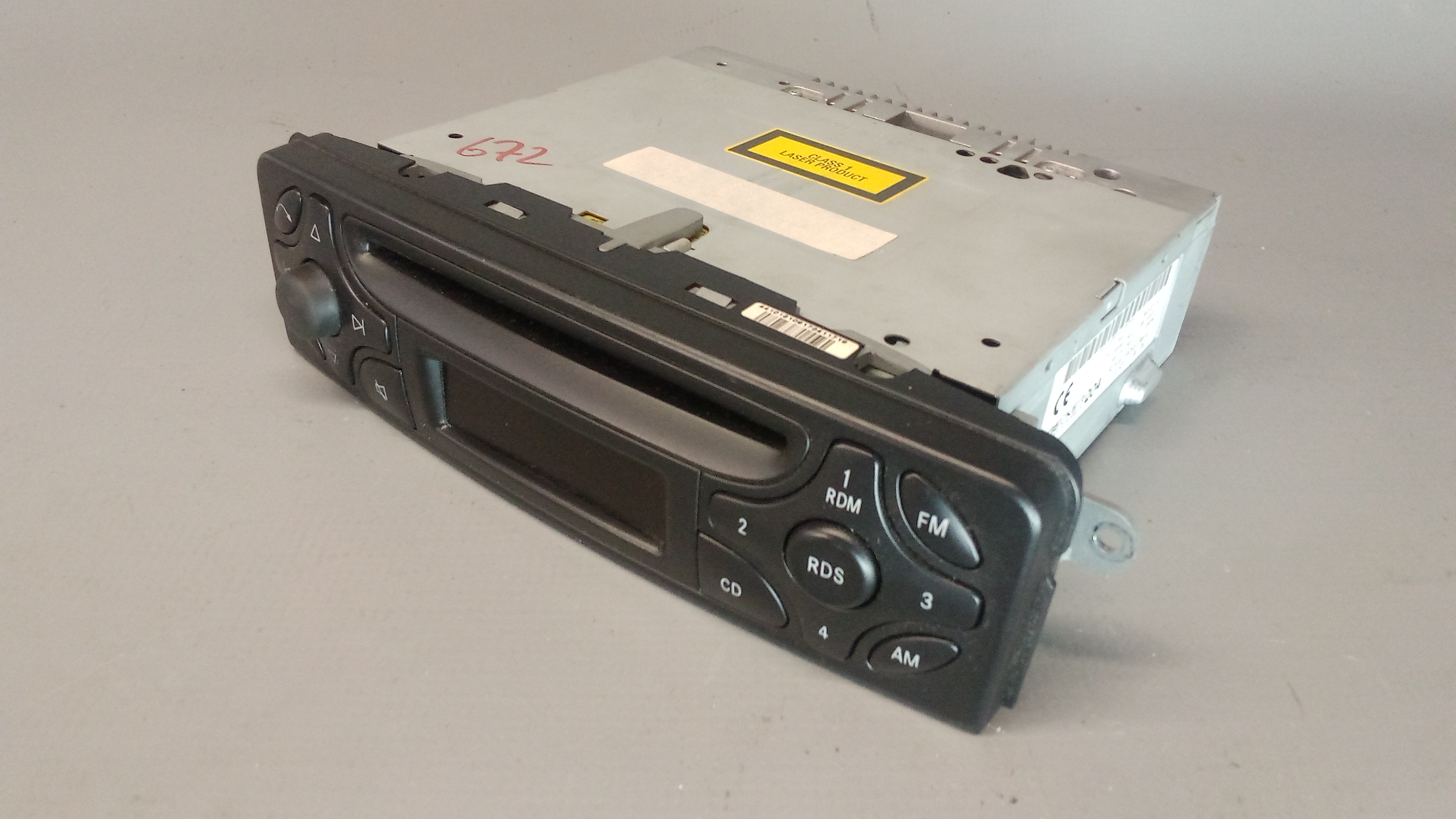 A2038201786 Mercedes Becker W203 C-Klasse Radio Bediengerät Audio10 BE6021 #5