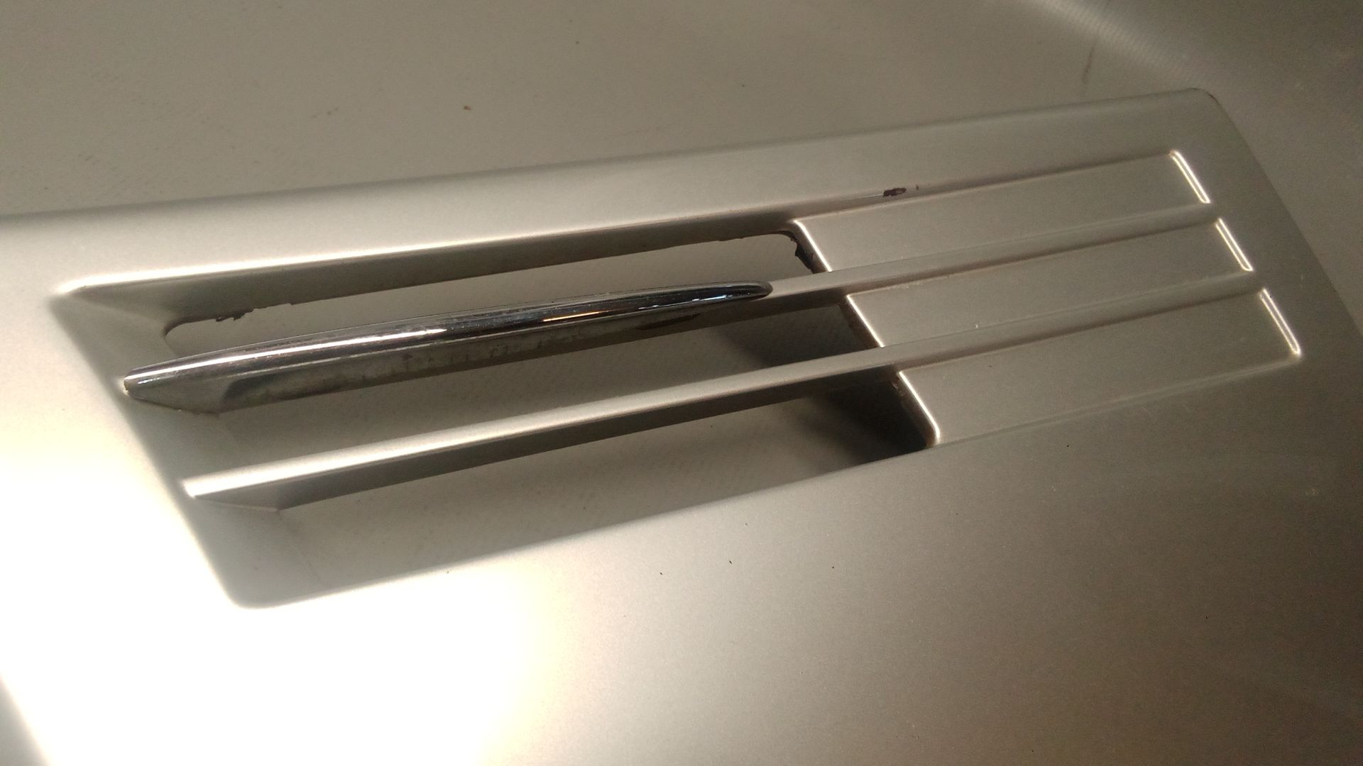 A1296900140 744 Mercedes R129 SL Verkleidung für Kotflügel Links Silber ...